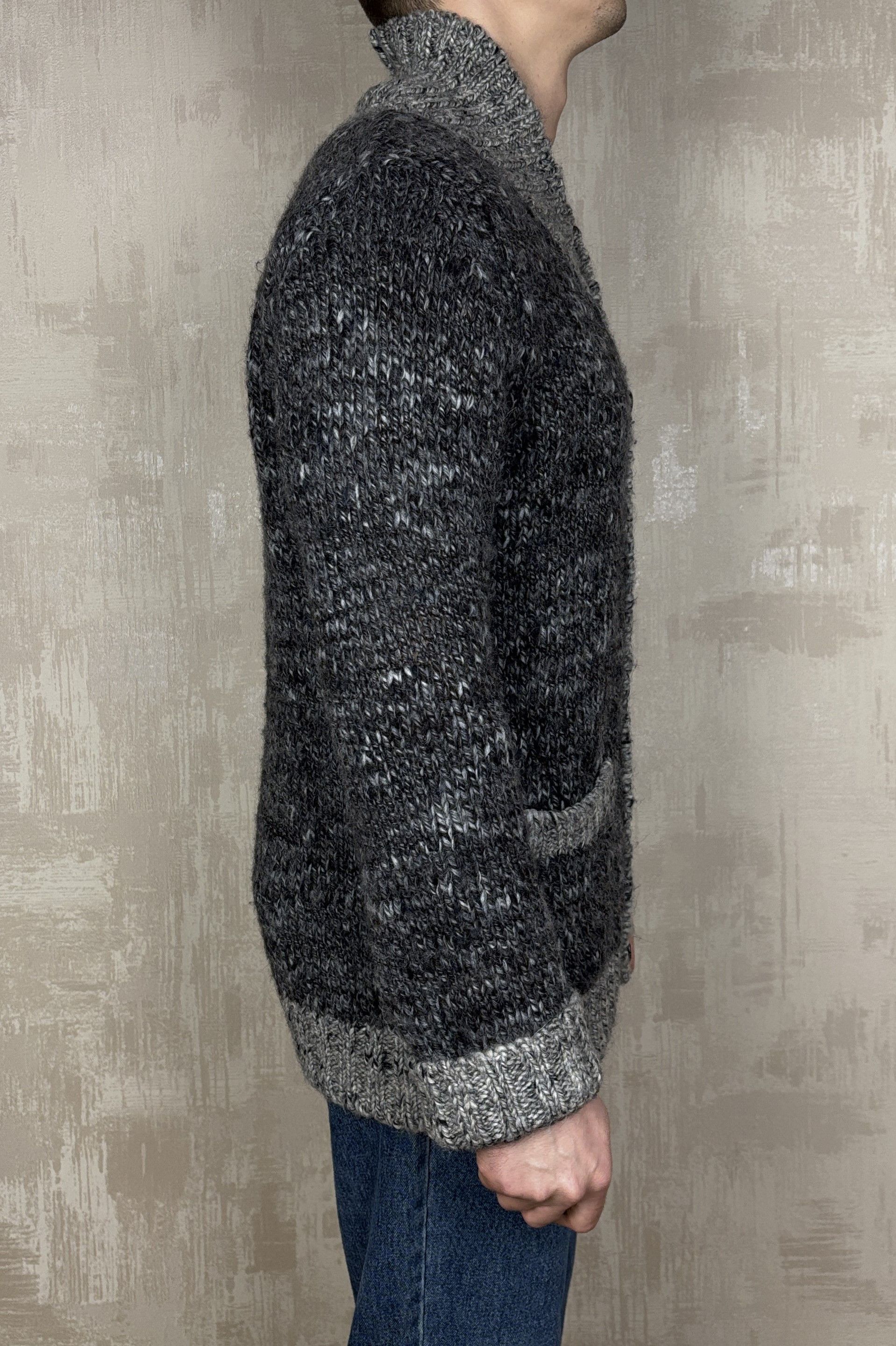 Nudie Jeans Nudie Jeans Knit Cardigan Sweater Shawl Collar Wool Blend Size US XL / EU 56 / 4 - 8 Thumbnail