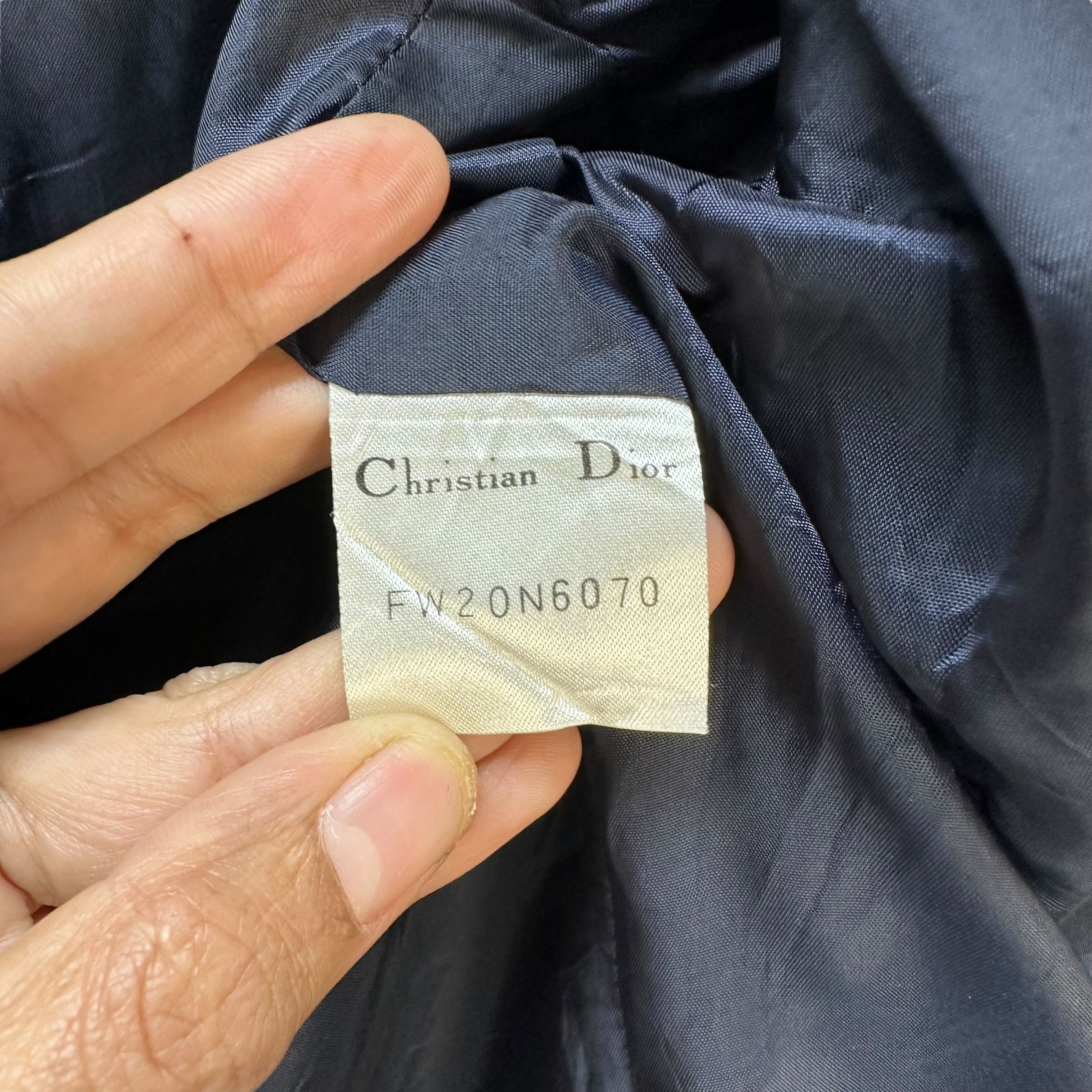 Christian Dior Monsieur CHRISTIAN DIOR Formal Jacket Wool Crop Jacket #A79-1908 Size S / US 4 / IT 40 - 8 Thumbnail