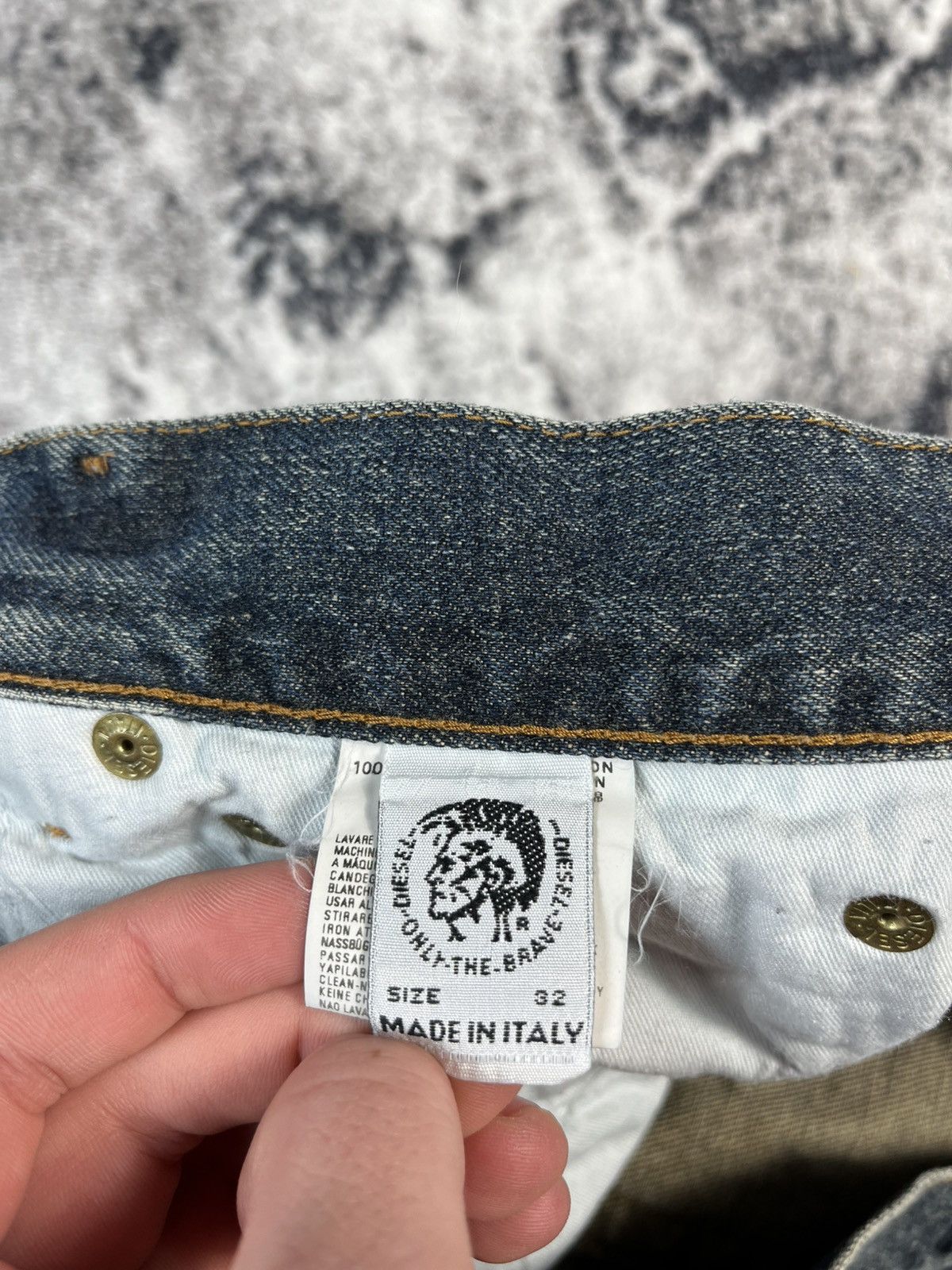 Diesel Diesel Industry straight fit blue denim jeans made in Italy. Size US 32 / EU 48 - 7 Thumbnail