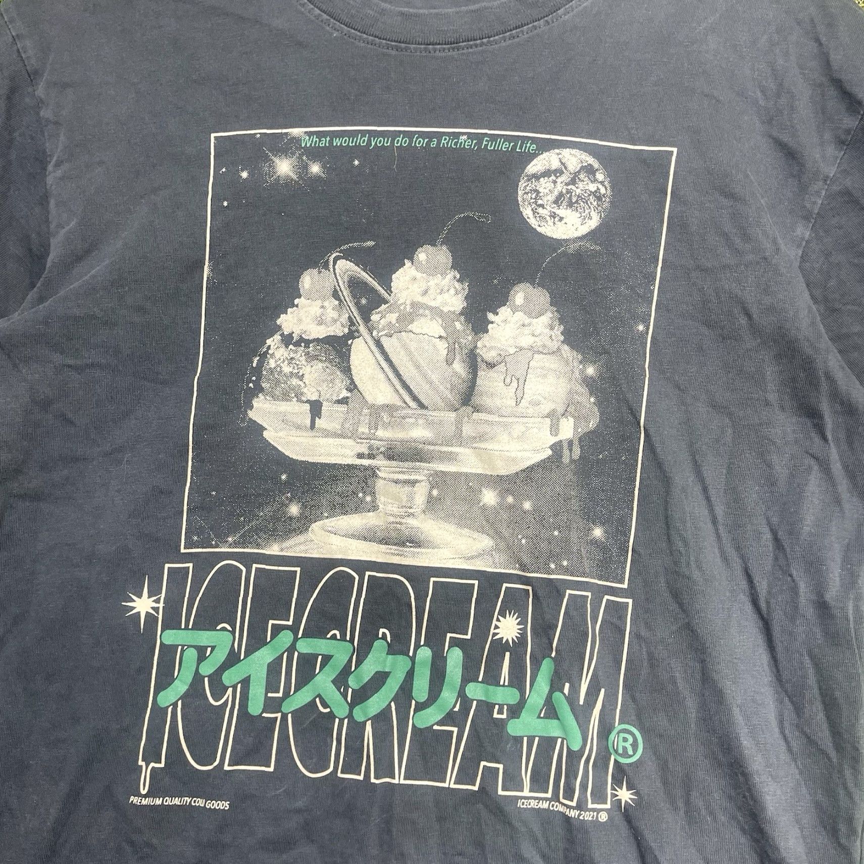 Billionaire Boys Club VINTAGE Billionaire Boys Club IceCream Shirt Mens S Black Knit Cotton Logo Short Sleeve Crew Neck 90s Hip Hop Streetwear Boys Club T-Shirt Mens Size US S / EU 44-46 / 1 - 6 Thumbnail