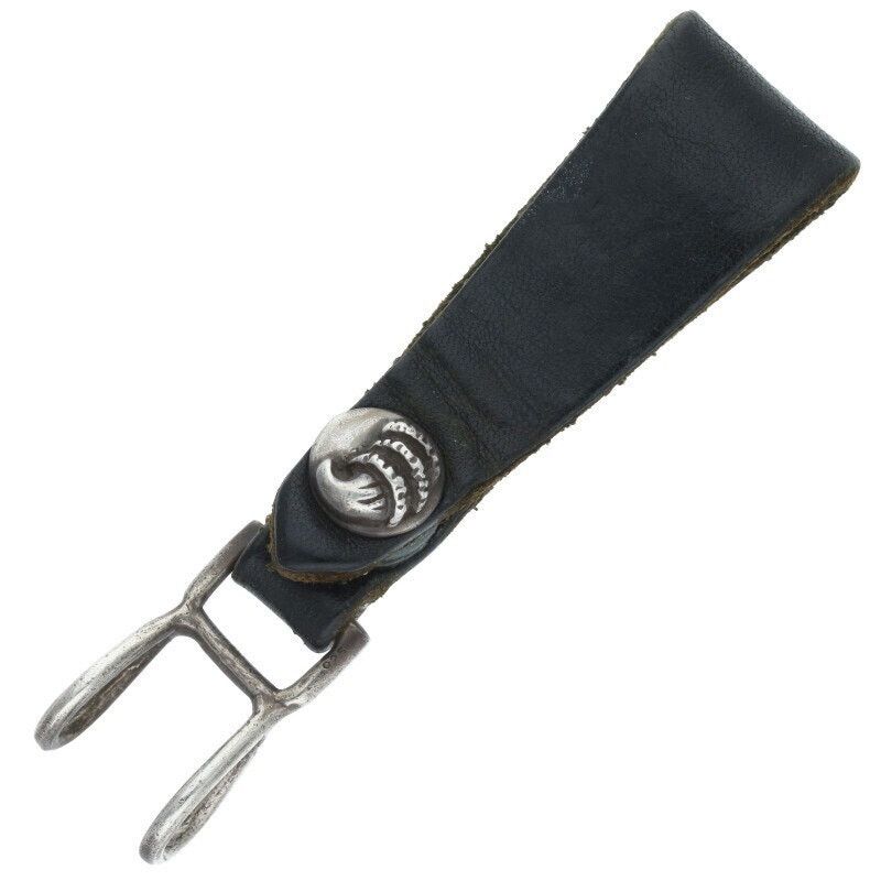 Chrome Hearts Chrome Hearts Leather Belt Loop Crow Button Size ONE SIZE - 1 Thumbnail