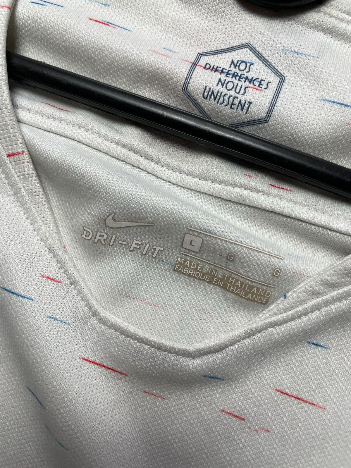 Nike × Vintage Vintage Nike France soccer jersey size L logo Size US L / EU 52-54 / 3 - 7 Thumbnail