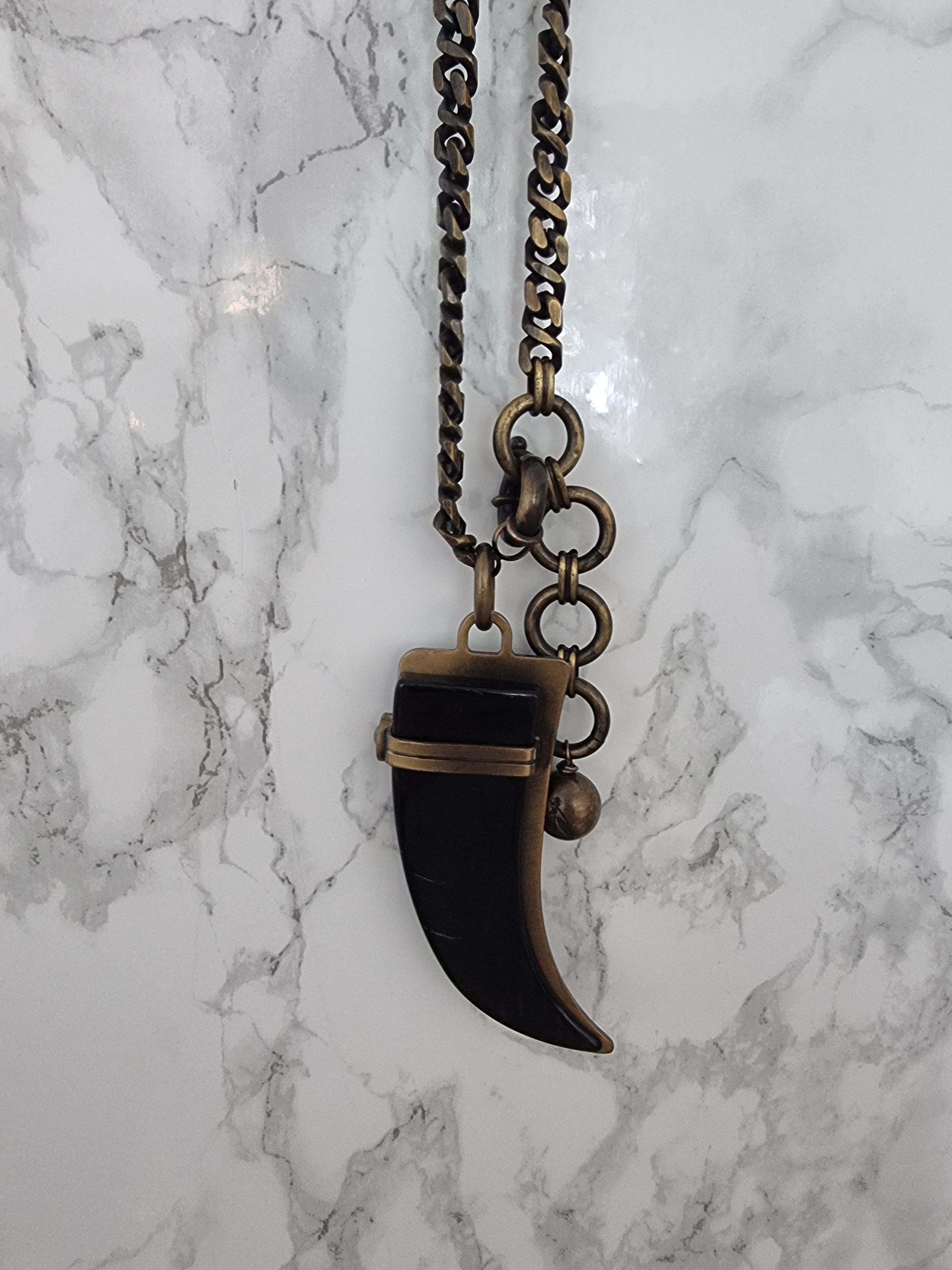 Lanvin Lanvin shark tooth necklace Size ONE SIZE - 1 Thumbnail