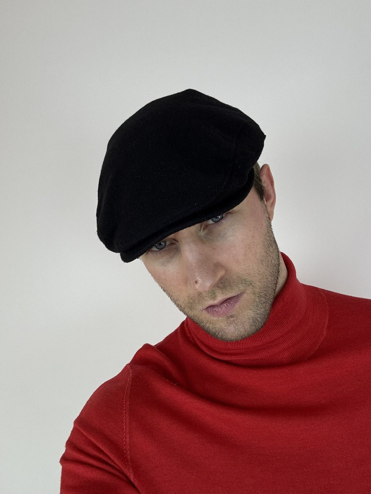 Bugatti × Designer × Vintage Bugatti Flat Cap Wool Hat Windstopper Windproof Size 56-58 Size ONE SIZE - 1 Thumbnail