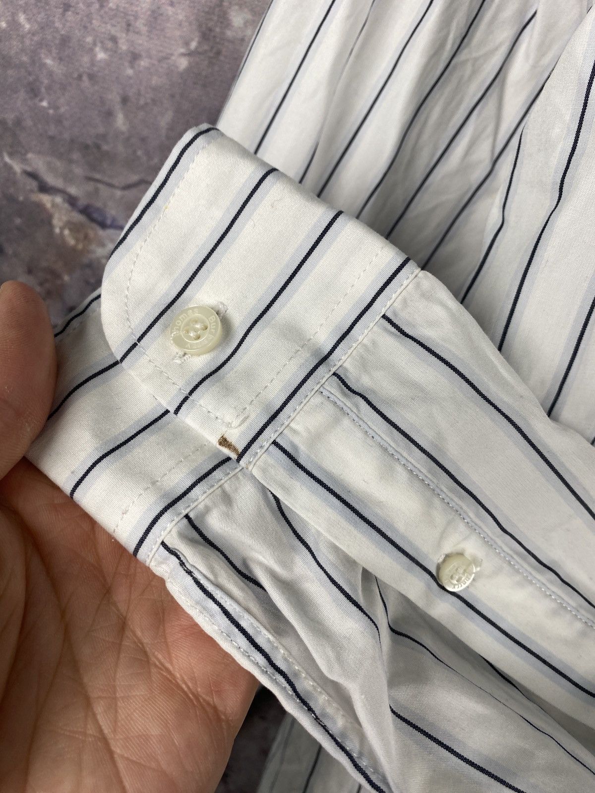 Burberry Men’s Thomas Burberry Shirt Button Up Luxury Size Large Size US L / EU 52-54 / 3 - 7 Thumbnail