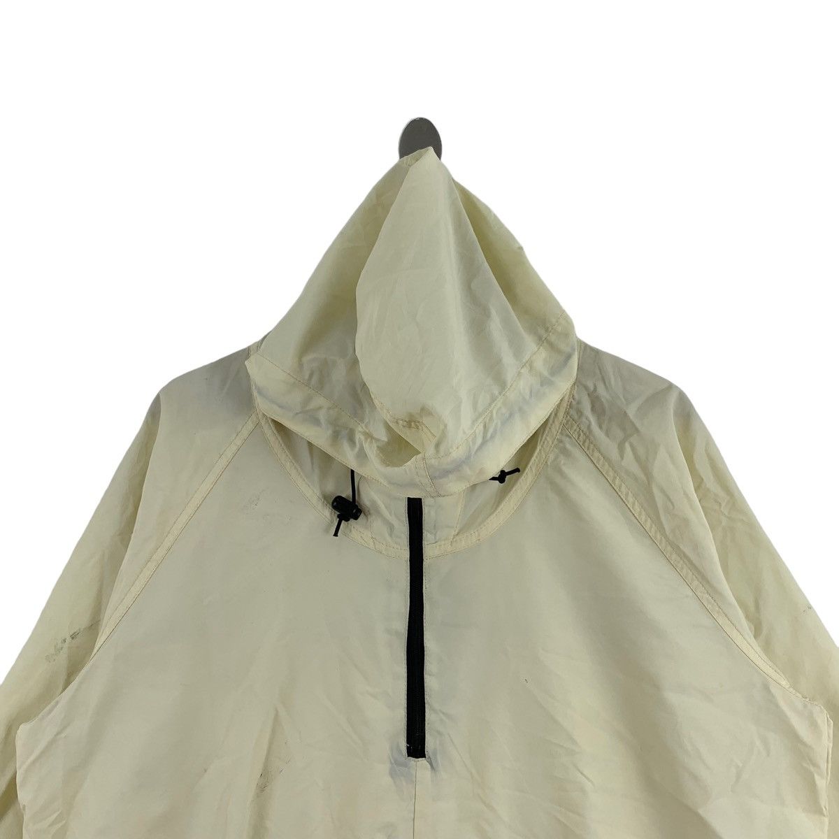 Penfield × Vintage Vintage PENFIELD USA Hooded Cream Half Zipper Light Jacket Size US M / EU 48-50 / 2 - 2 Thumbnail