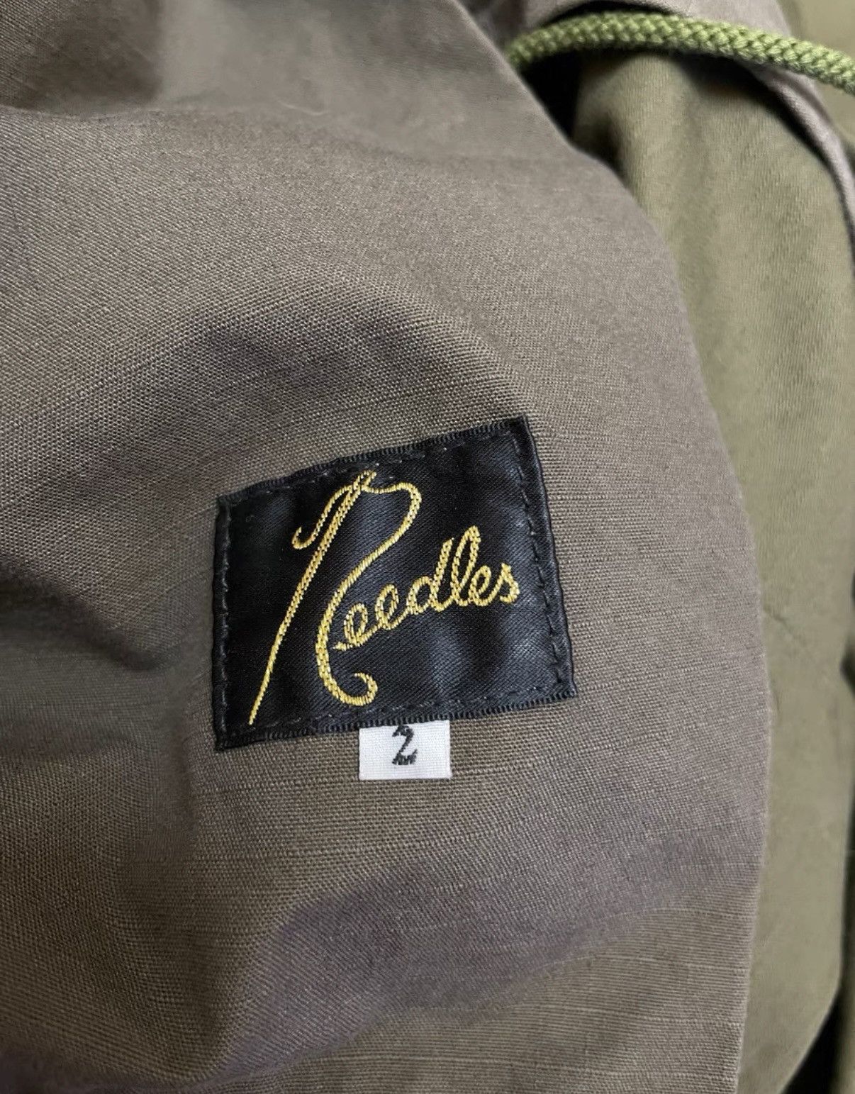 Needles Needles H.D. PANT BDU Military Green Work Pants Size US 33 - 8 Thumbnail