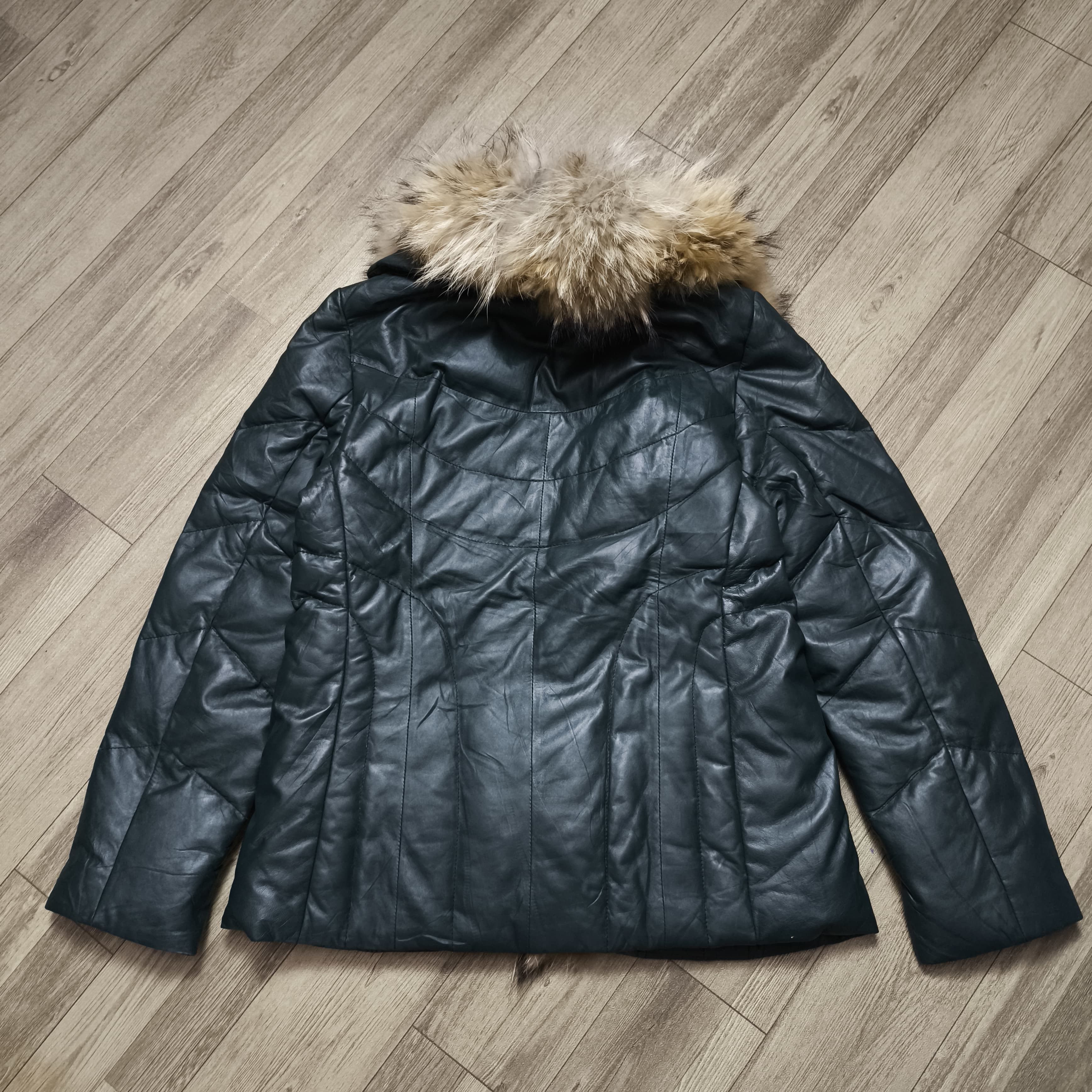 Tornado Mart 2000s Japane brand Fur Racoon Down Jacket Size M / US 6-8 / IT 42-44 - 9 Thumbnail