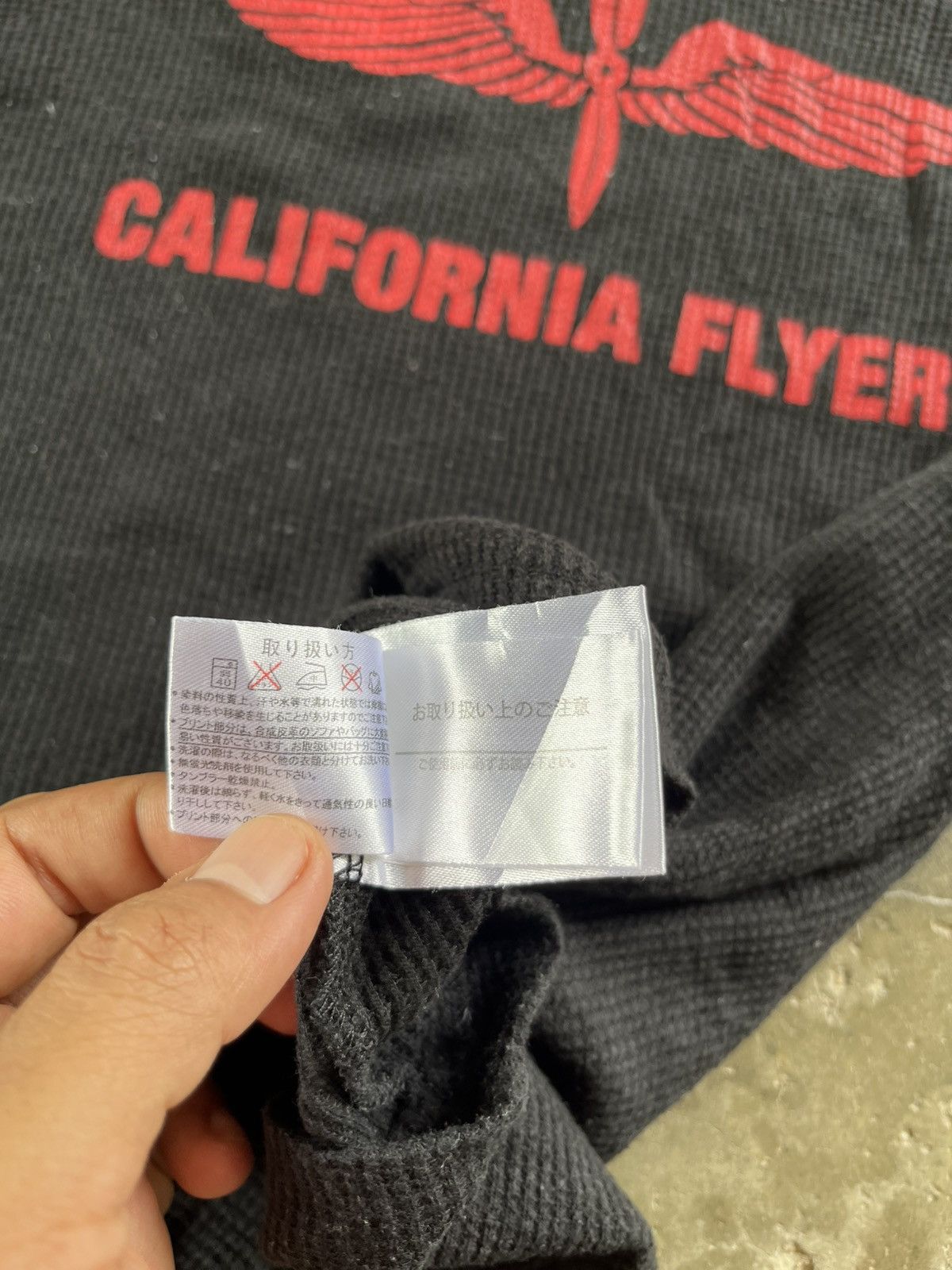 Japanese Brand ⚡️USAAF California Flyers Big Logo Long Sleeve Size M / US 6-8 / IT 42-44 - 5 Thumbnail