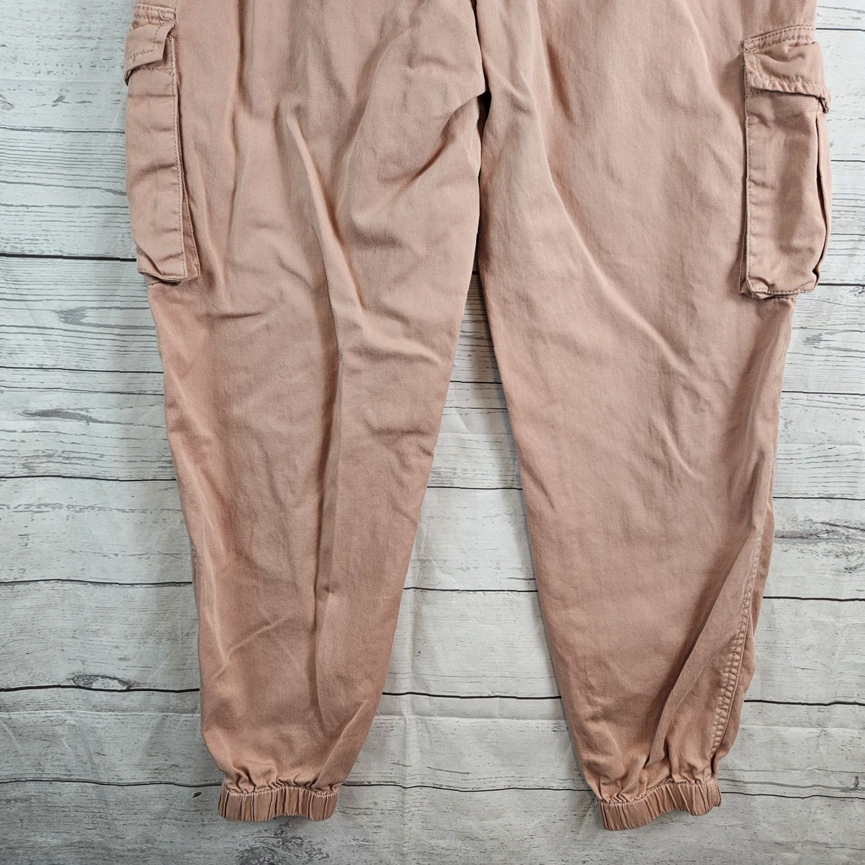 Vintage BLANKNYC Womens Cargo Pants Joggers Pink High Rise Cotton Size 28 Size 28" / US 6 / IT 42 - 5 Thumbnail