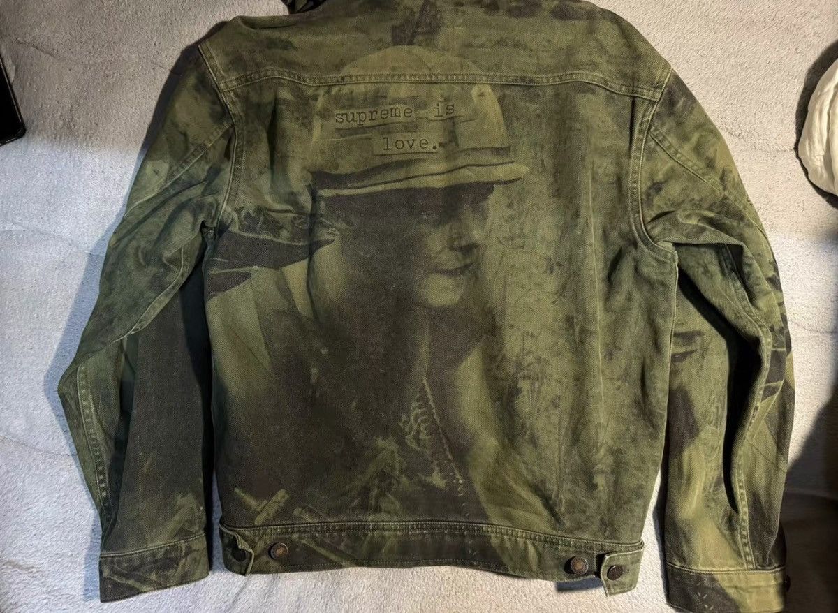 Supreme Supreme is love denim trucker work Jacket Size US M / EU 48-50 / 2 - 2 Thumbnail