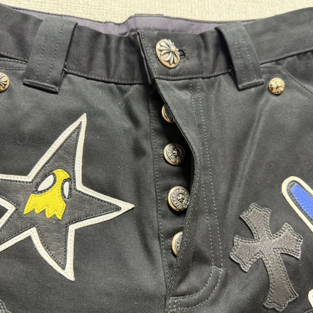 Chrome Hearts Chrome Hearts Mattyboy Patches Short Size US 27 - 2 Thumbnail