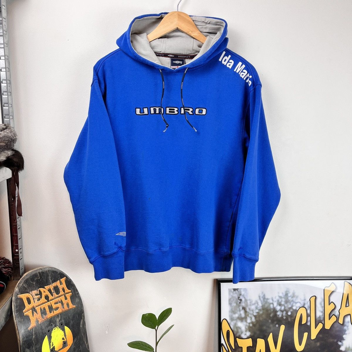 Umbro Vintage Umbro England Hoodie Ida Marie Blockcore Haft 90s Size US S / EU 44-46 / 1 - 1 Thumbnail