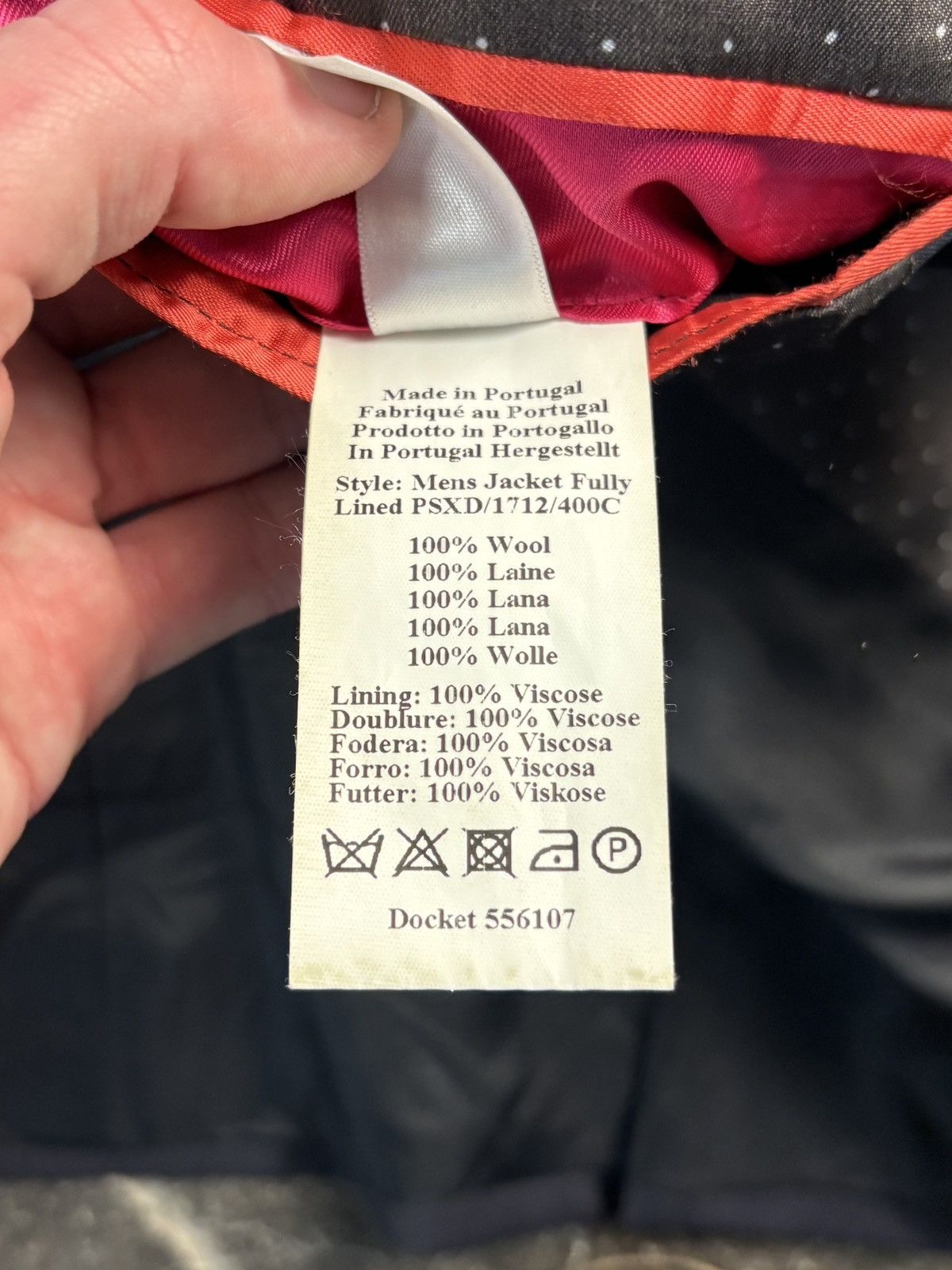 Paul Smith PS Paul Smith Blazer Wool Jacket Mens Size 40/50 Two Button Size 40R - 8 Thumbnail
