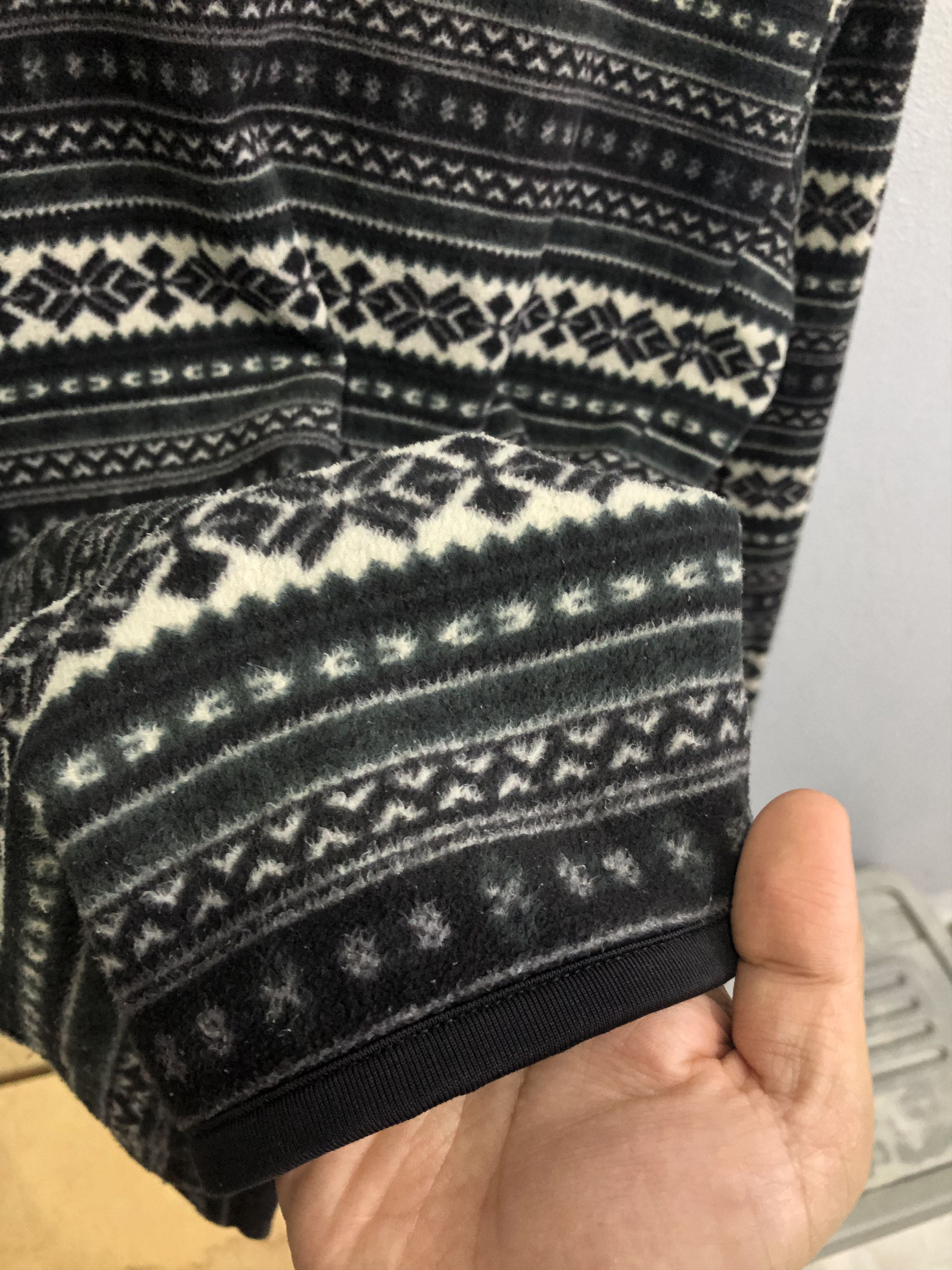 Uniqlo Uniqlo Fair Isle Nordic Fleece Full Zip Jacket Size US M / EU 48-50 / 2 - 11 Thumbnail