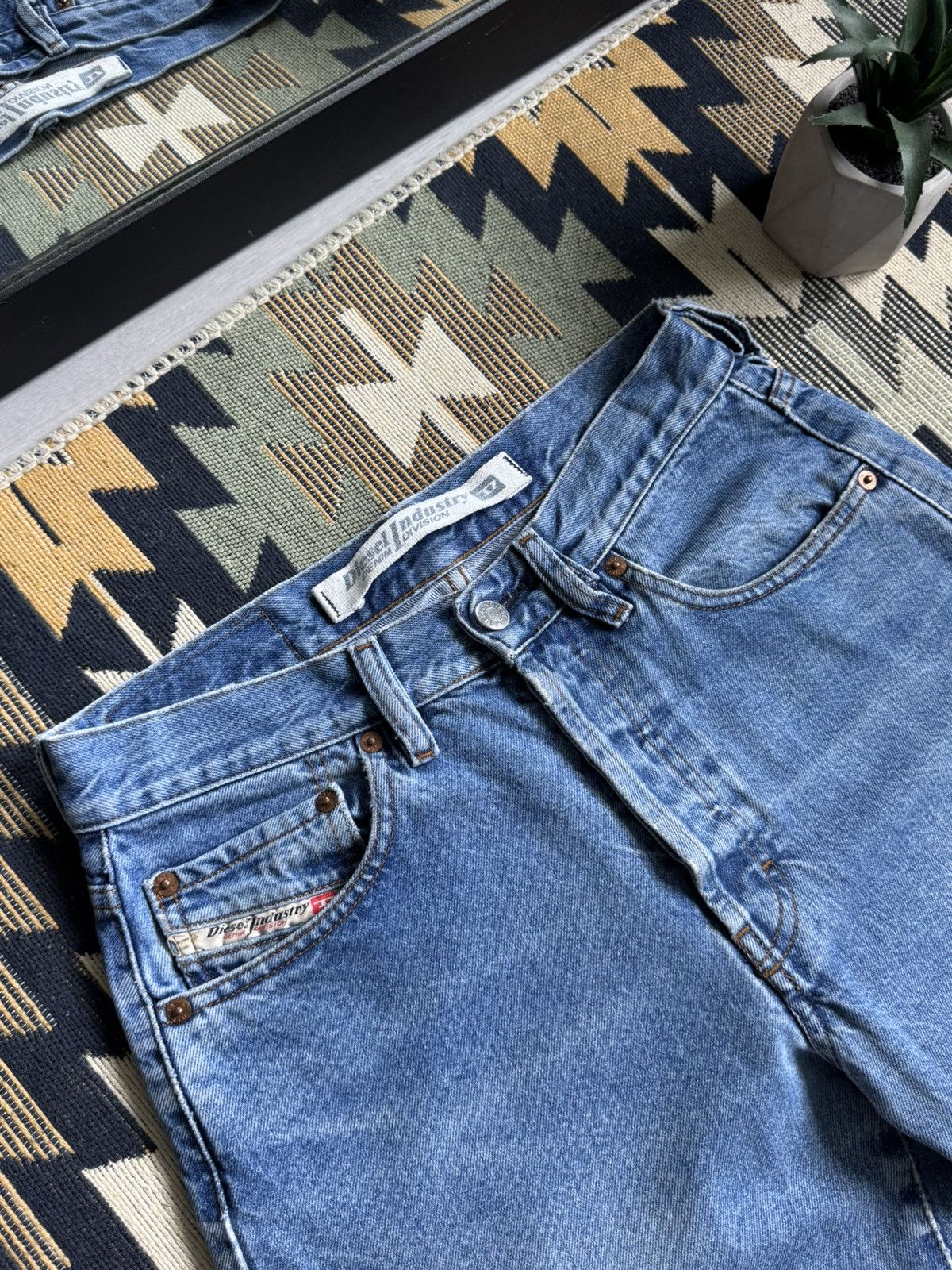 Diesel Vintage Diesel Blue Denim Jeans Size US 30 / EU 46 - 13 Thumbnail
