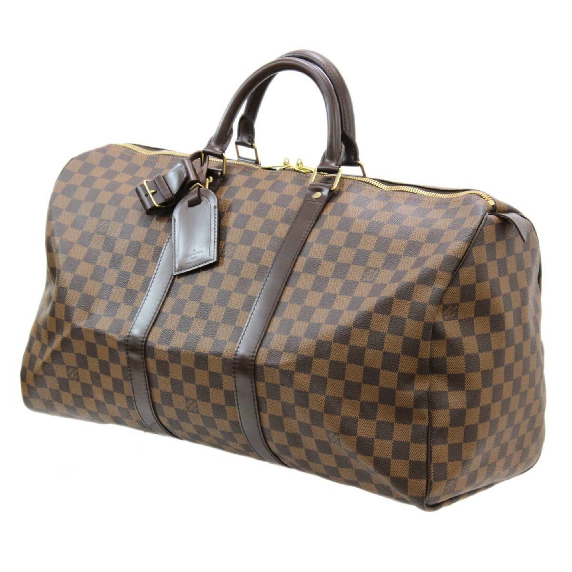 Louis Vuitton Louis Vuitton Keepall 50 Boston Bag Damier MB0026 Size ONE SIZE - 1 Thumbnail