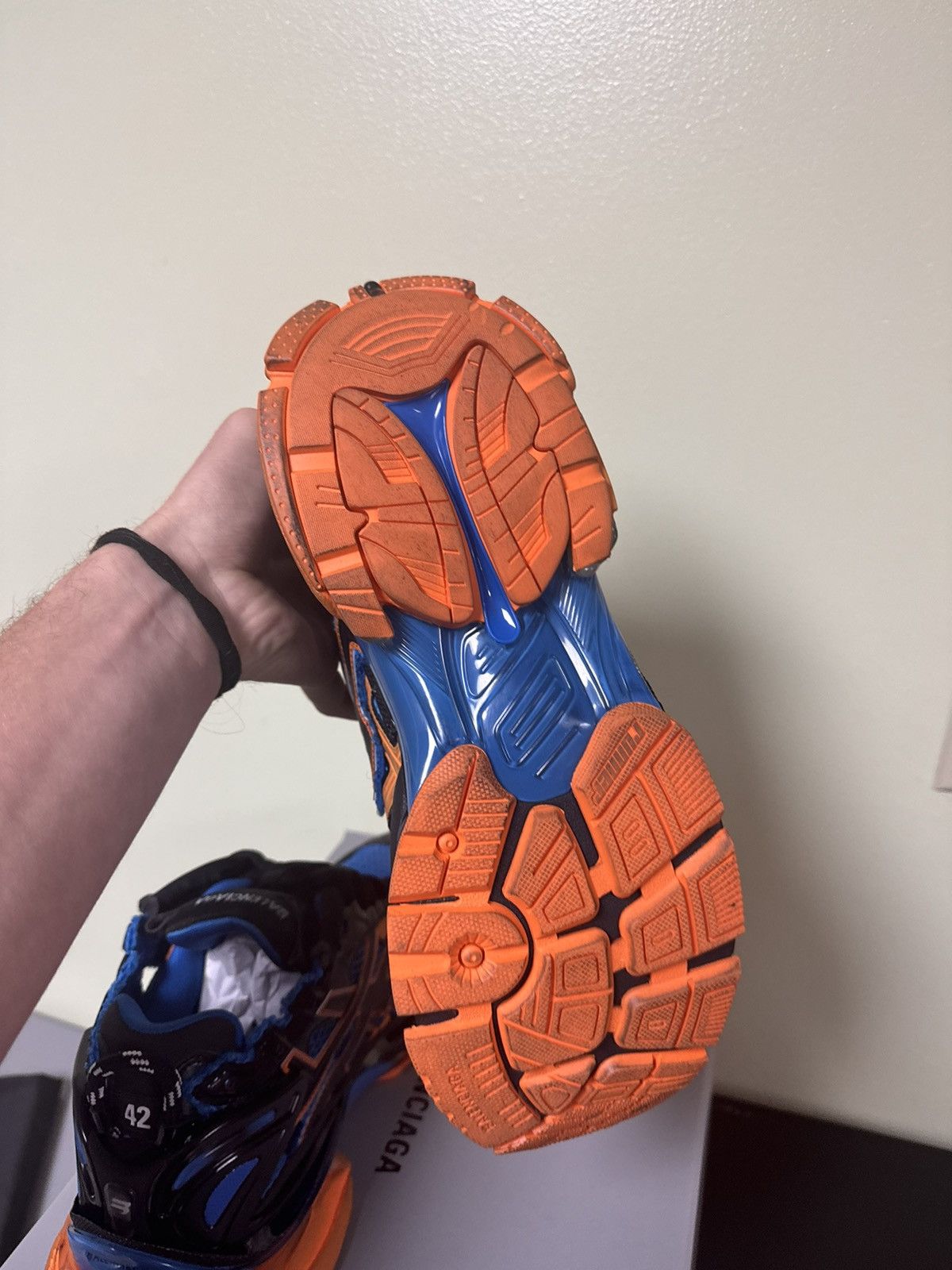 Balenciaga Balenciaga Blue and Orange Runner 42 Size US 9 / EU 42 - 7 Thumbnail
