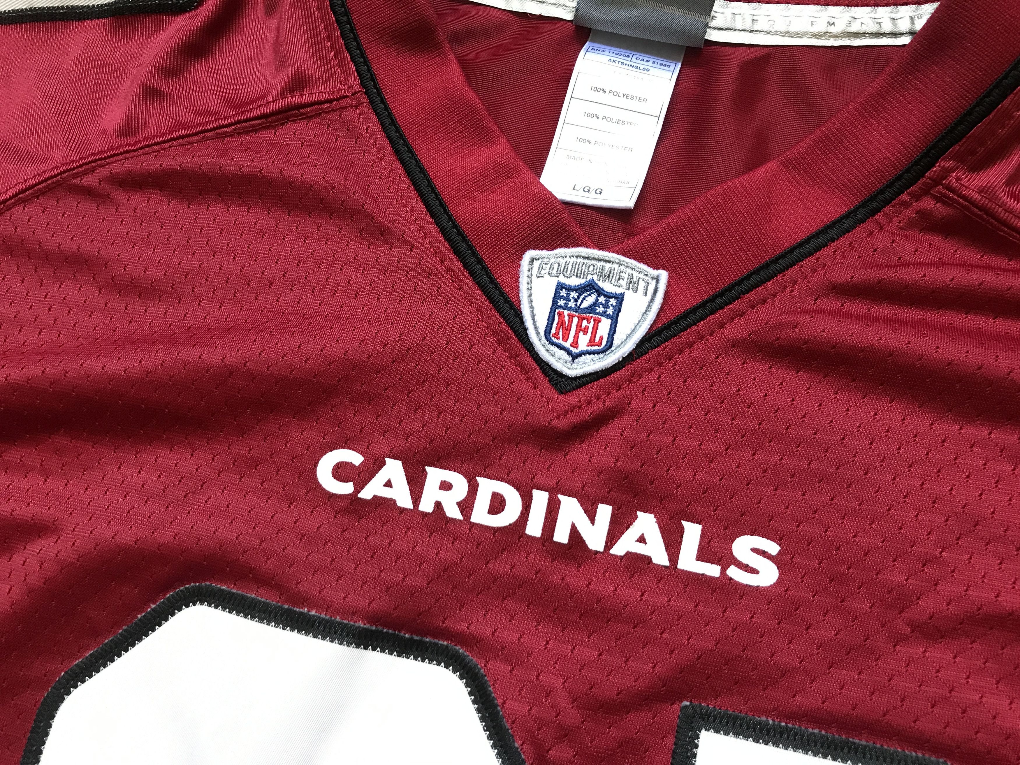 NFL × Reebok × Vintage Reebok NFL Arizona Cardinals Anquan Boldin #81Jersey Size US L / EU 52-54 / 3 - 6 Thumbnail