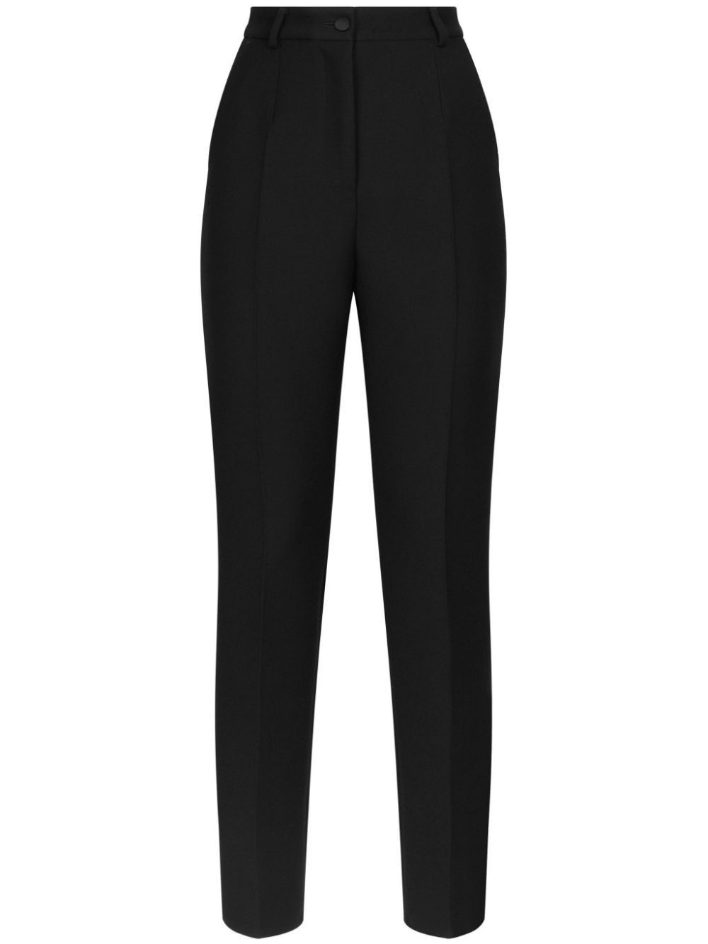 Dolce & Gabbana WOOL TUXEDO TROUSERS Size 27" / US 4 / IT 40 - 1 Thumbnail
