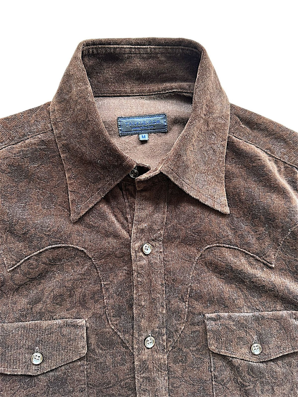 semanticdesign 2000's TAKA-Q ethnic couture corduroy shirt Size US M / EU 48-50 / 2 - 4 Thumbnail