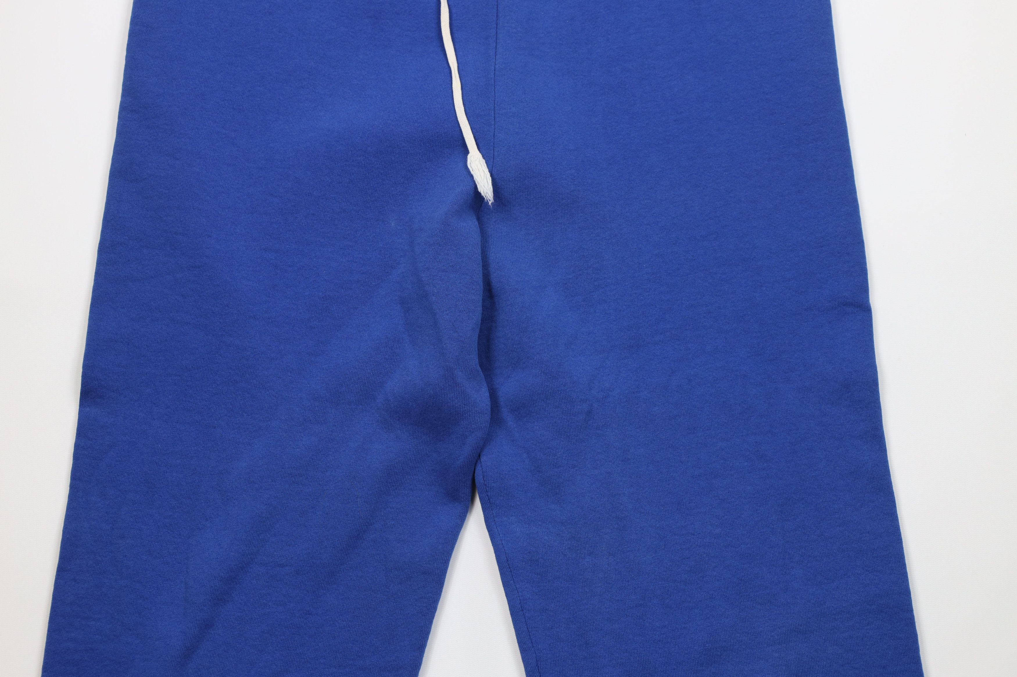 Russell Athletic Vintage 90s Russell Athletic Blank Sweatpants Royal Blue USA Size US 38 / EU 54 - 3 Thumbnail
