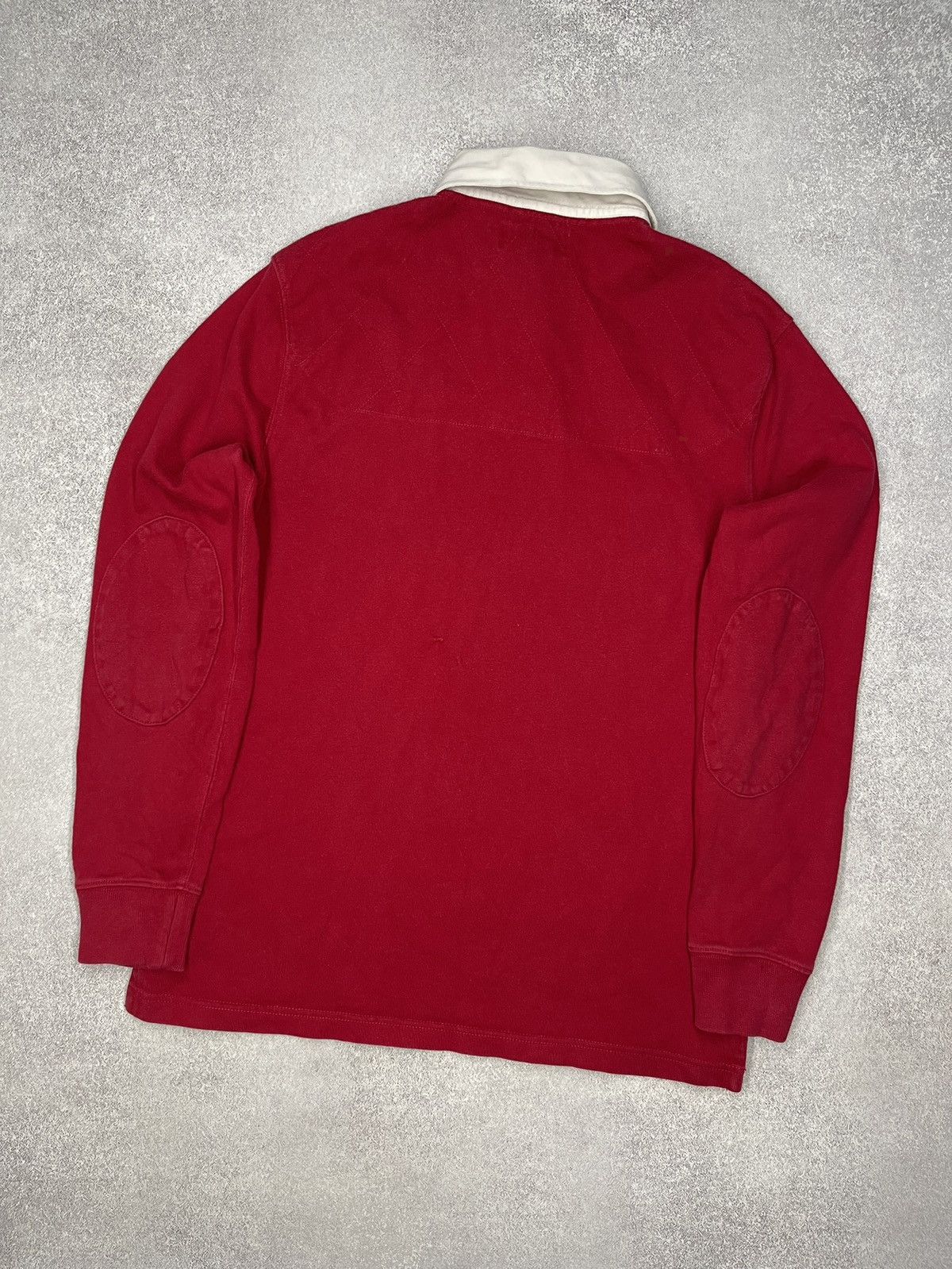 Polo Ralph Lauren Vintage Polo Ralph Lauren Rugby Longsleeve Red Y2K Size US S / EU 44-46 / 1 - 7 Thumbnail