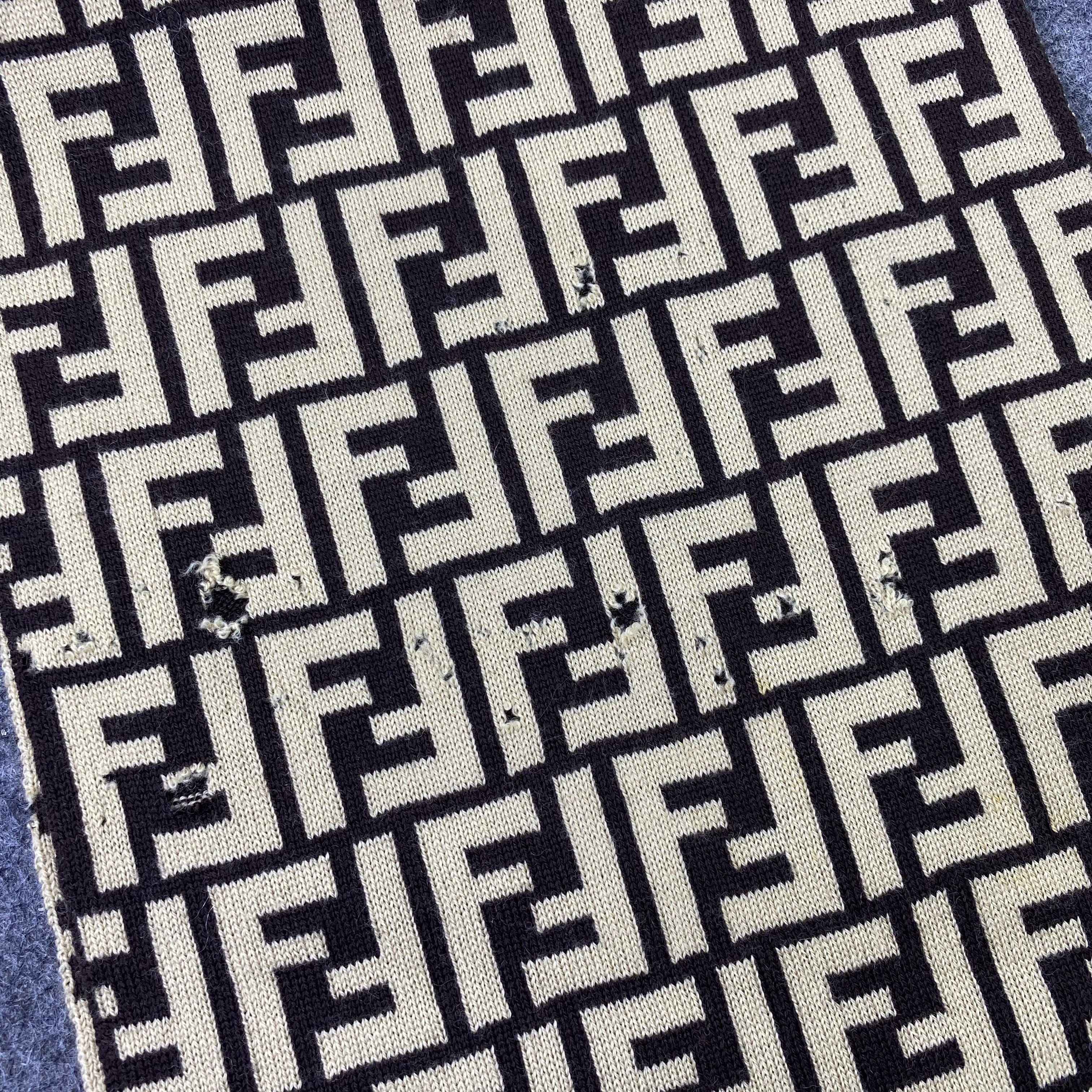 Fendi Fendi Monogram Scarf / Muffler / Neckwear-K088 Size ONE SIZE - 16 Thumbnail