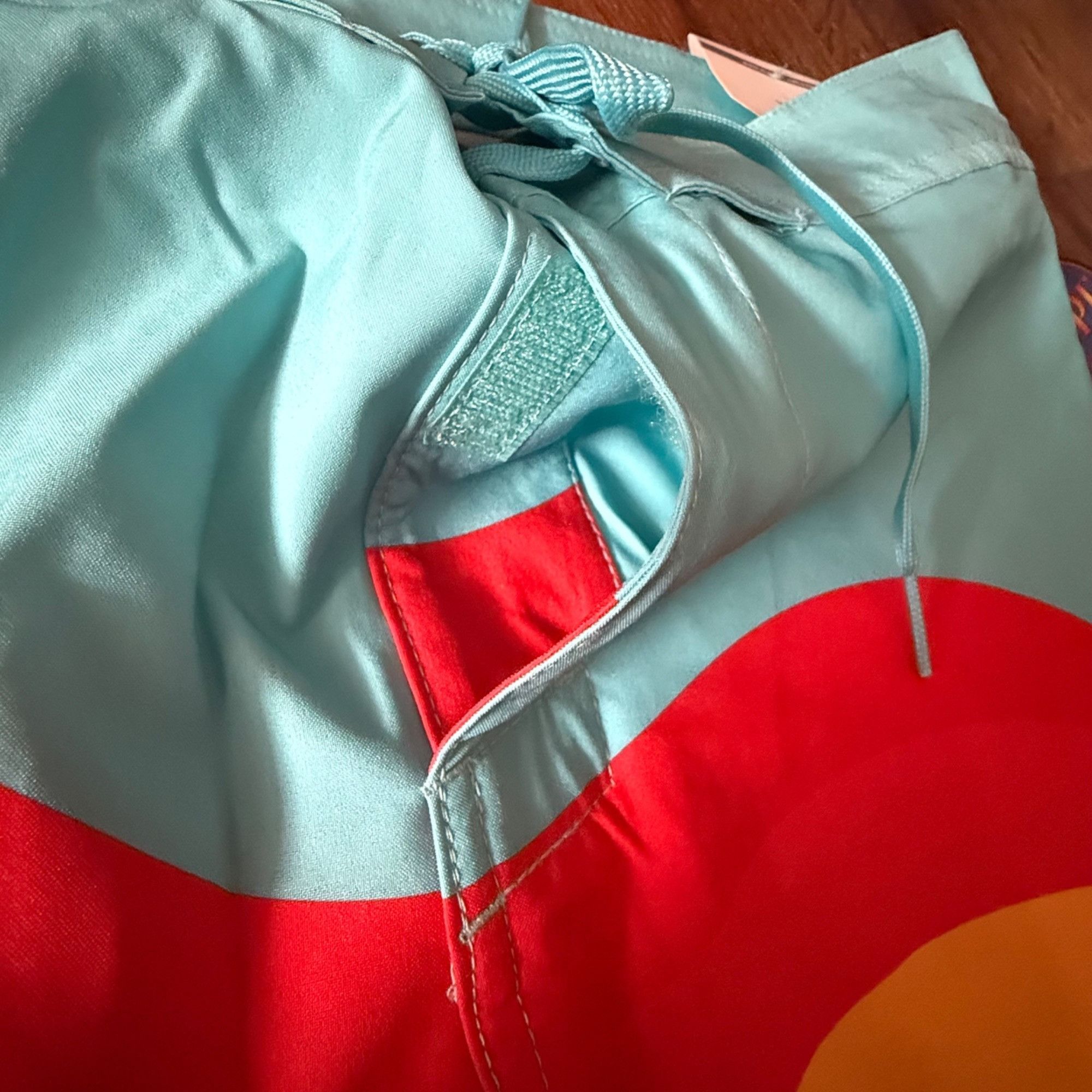 Other Alvin's Island Men's Rainbow Wave Board Shorts Swim Trunks S Size US 34 / EU 50 - 5 Thumbnail