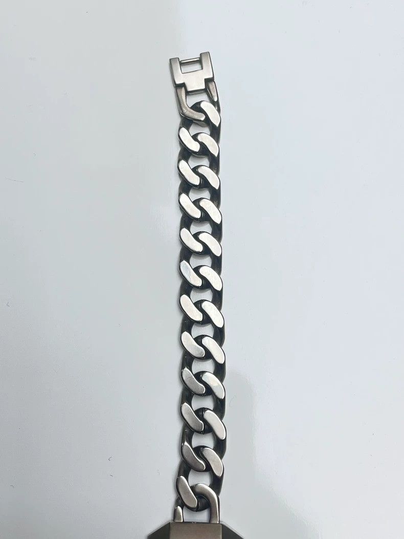 Jean Paul Gaultier Jean Paul Gaultier Metal watch with digital screen display Size ONE SIZE - 4 Thumbnail
