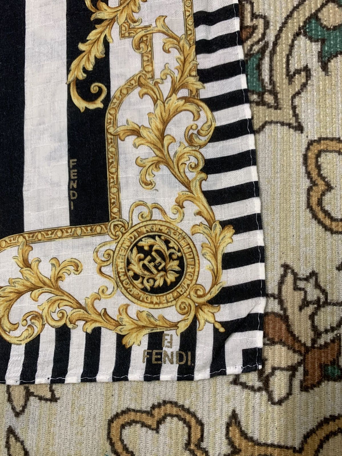 Fendi FENDI HANDKERCHIEF BANDANA Size ONE SIZE - 4 Thumbnail
