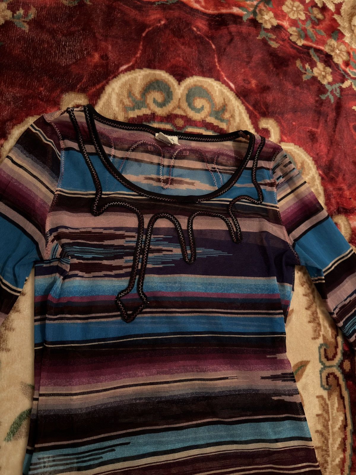 Jean Paul Gaultier Jean paul gaultier mesh top Size S / US 4 / IT 40 - 3 Thumbnail