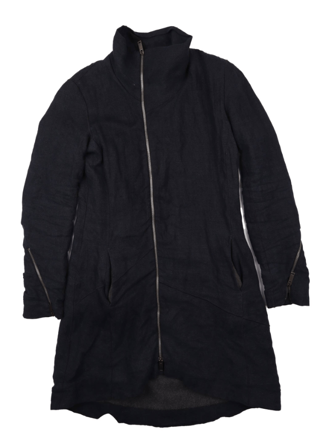 Other Women's Eigensinnig Wien Asymmetric Navy Long Coat Size M Size M / US 6-8 / IT 42-44 - 1 Thumbnail