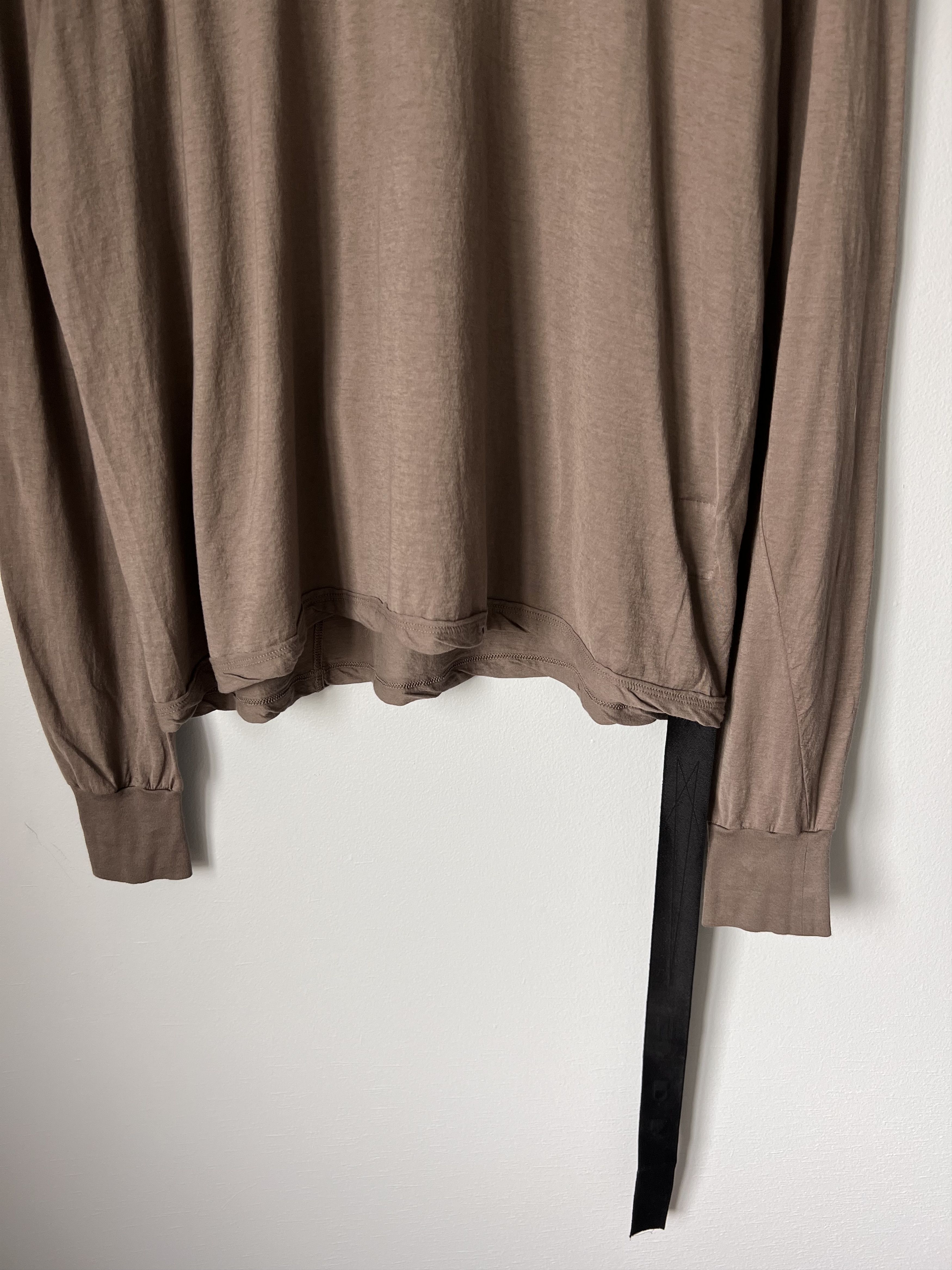 Rick Owens Drkshdw Rick Owens DRKSHDW Crewneck Sweatshirt in Dust Size US XL / EU 56 / 4 - 3 Thumbnail