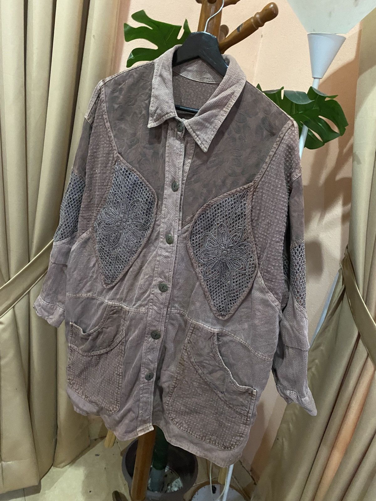 Japanese Brand VINTAGE AVANT GARDE PATCHWORK JACKET Size US L / EU 52-54 / 3 - 2 Thumbnail