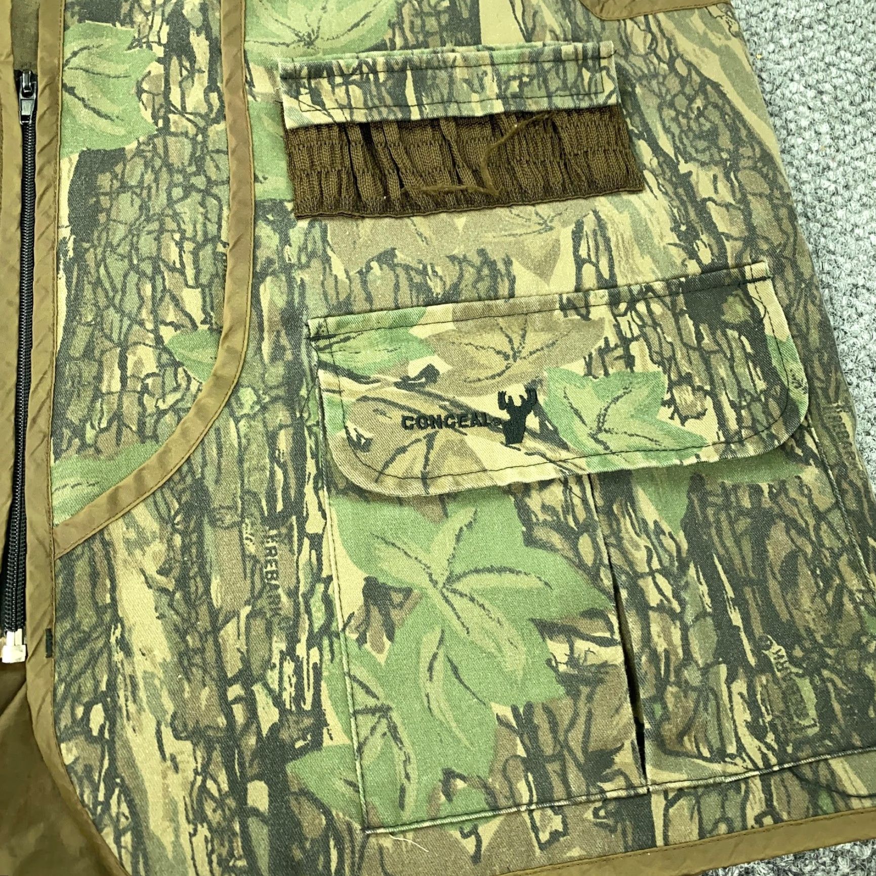 Vintage VINTAGE Winchester Vest Mens XL Camouflage Pocket Hunting Quilted Zip Military Outdoors 80s Mens Size US XL / EU 56 / 4 - 5 Thumbnail