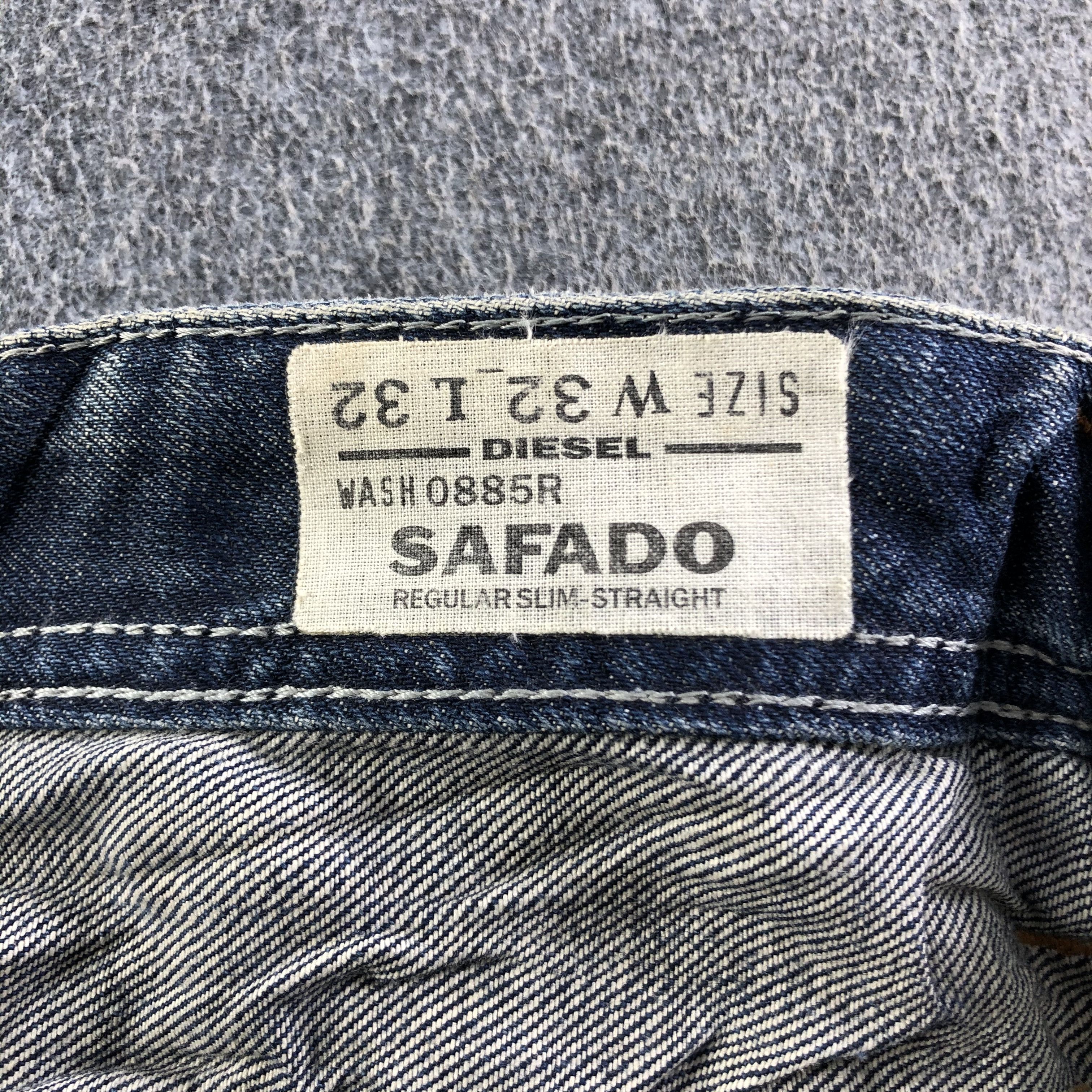 Diesel Vintage Diesel Industry Jeans-J3628 Size US 35 - 11 Thumbnail