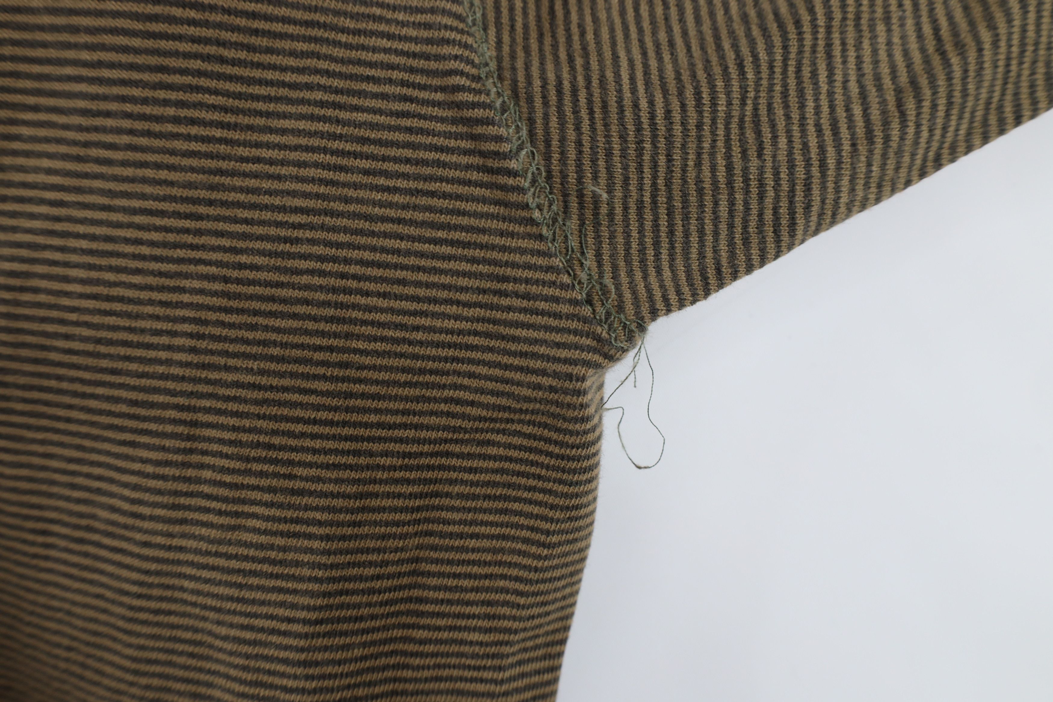 UNIONBAY × Vintage Vintage 90s Unionbay Striped Baggy Fit Short Sleeve T-Shirt Size US XXL / EU 58 / 5 - 10 Thumbnail