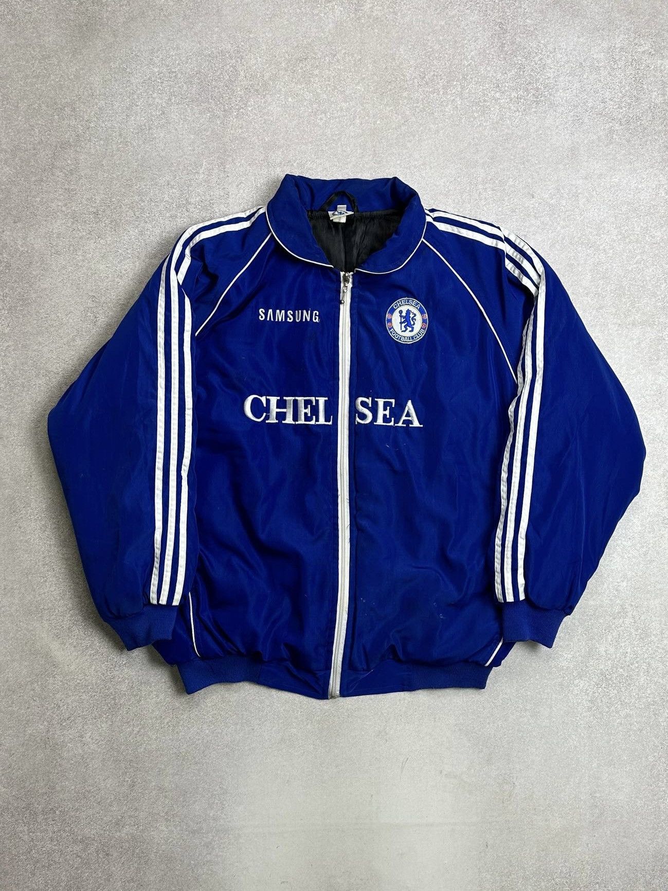 Chelsea Soccer Vintage FC Chelsea Football Blue Soccer Bomber Jacket L Size US L / EU 52-54 / 3 - 1 Thumbnail
