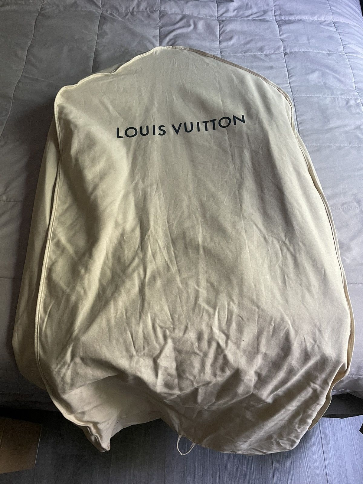 Louis Vuitton Louis Vuitton Grey Leather Jacket Size US XL / EU 56 / 4 - 17 Thumbnail