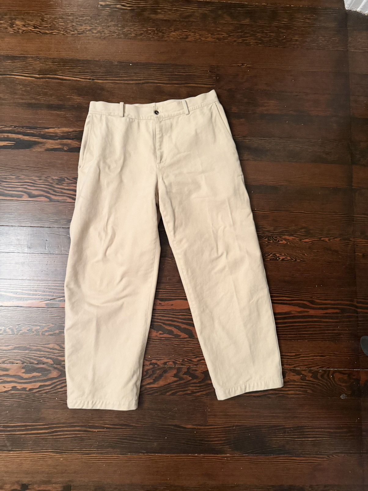 De Bonne Facture De Bonne Facture Cotton Drill Balloon Pants Size US 33 - 1 Preview