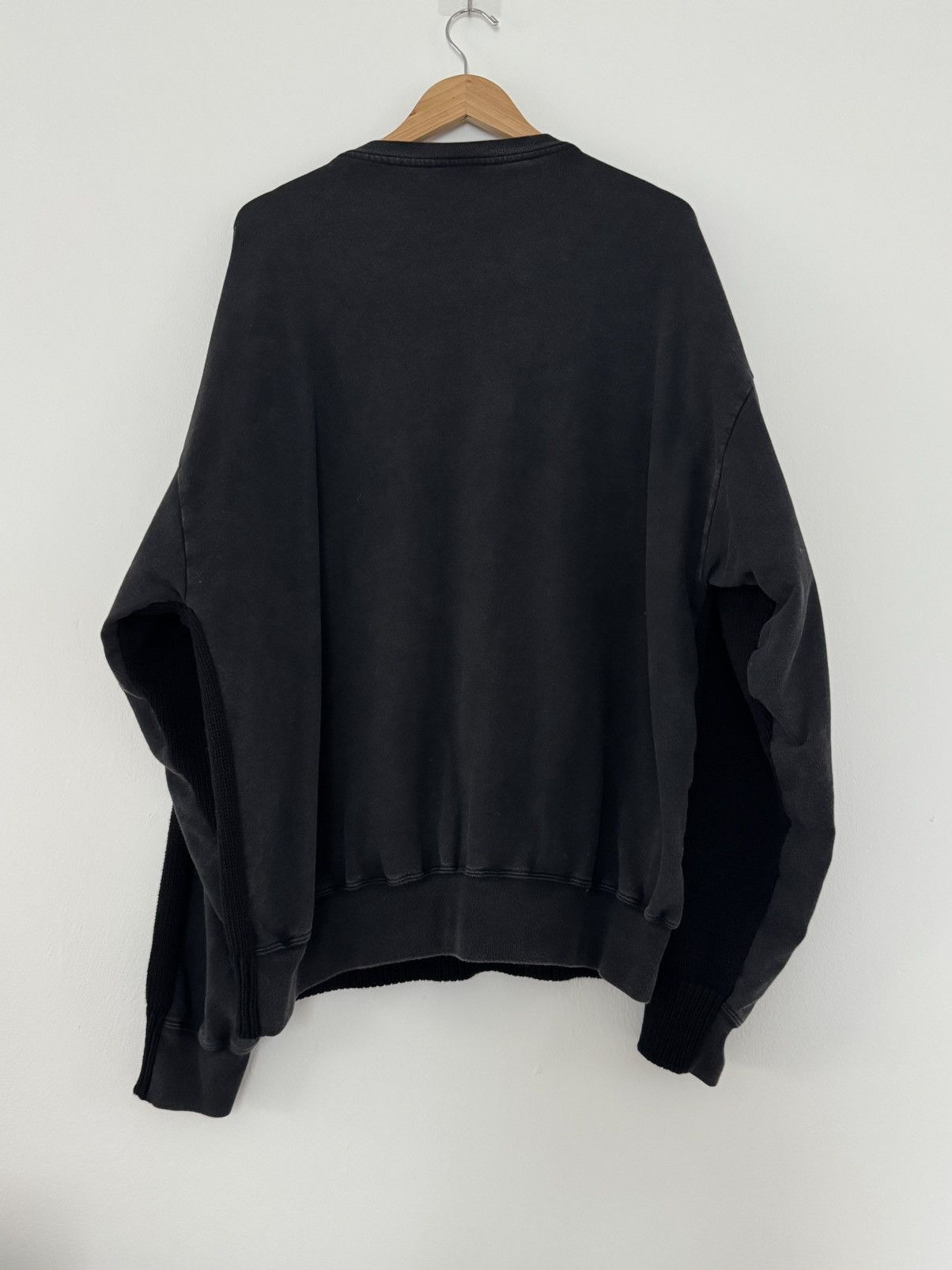 Balenciaga Balenciaga Pullover Double Collar Sweater Size US M / EU 48-50 / 2 - 2 Thumbnail