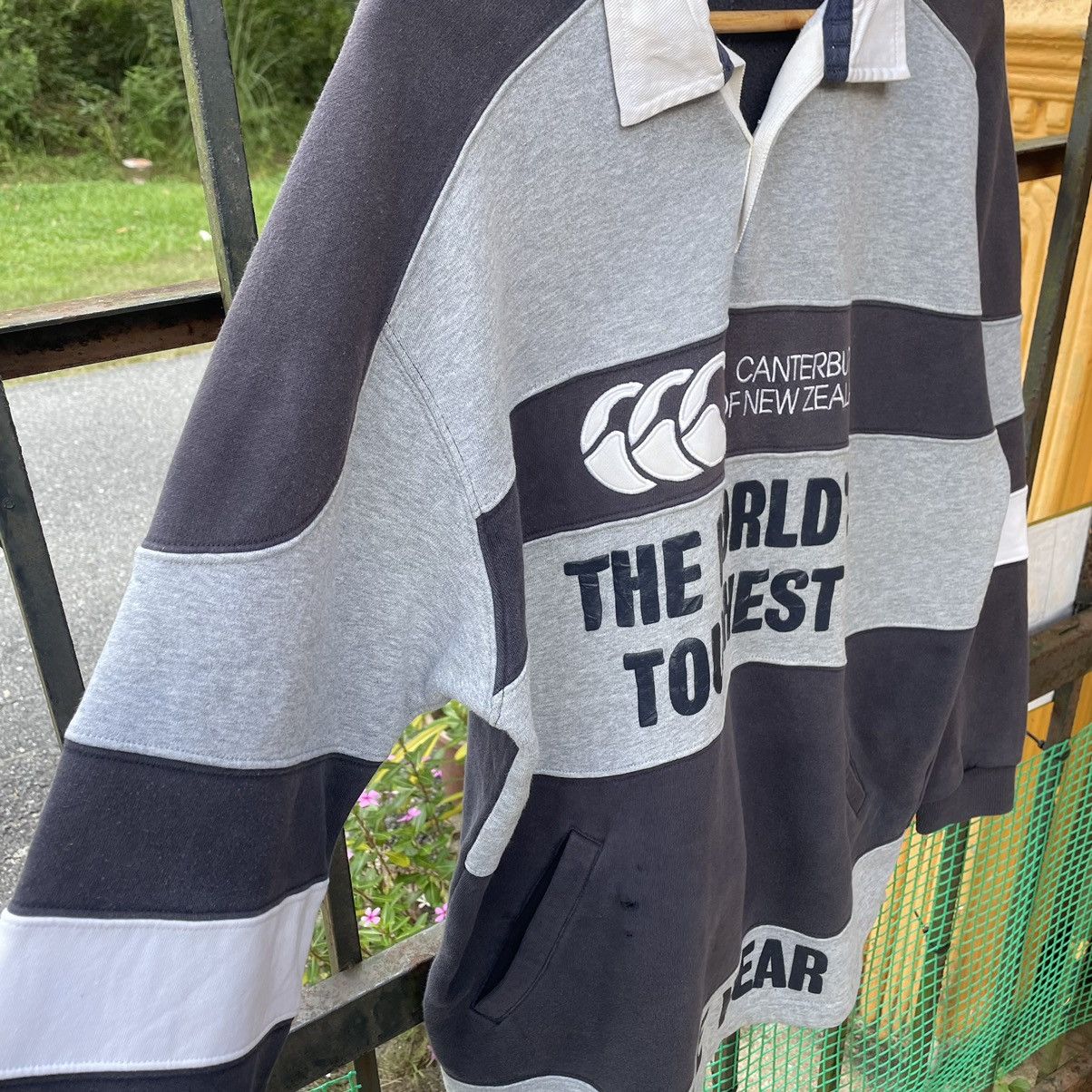 Canterbury of New Zealand × Vintage 🔥Vintage Canterbury Big Logo Polos Rubgy Sweatshirts Size US M / EU 48-50 / 2 - 6 Thumbnail