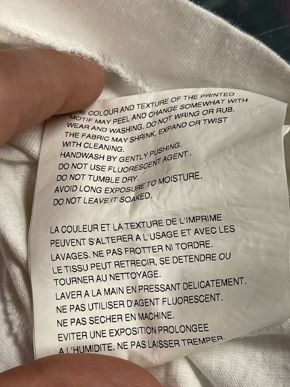 Comme des Garcons Size XL - Comme des Garcons PLAY Play Inverted Text T-shirt Size US XL / EU 56 / 4 - 9 Thumbnail