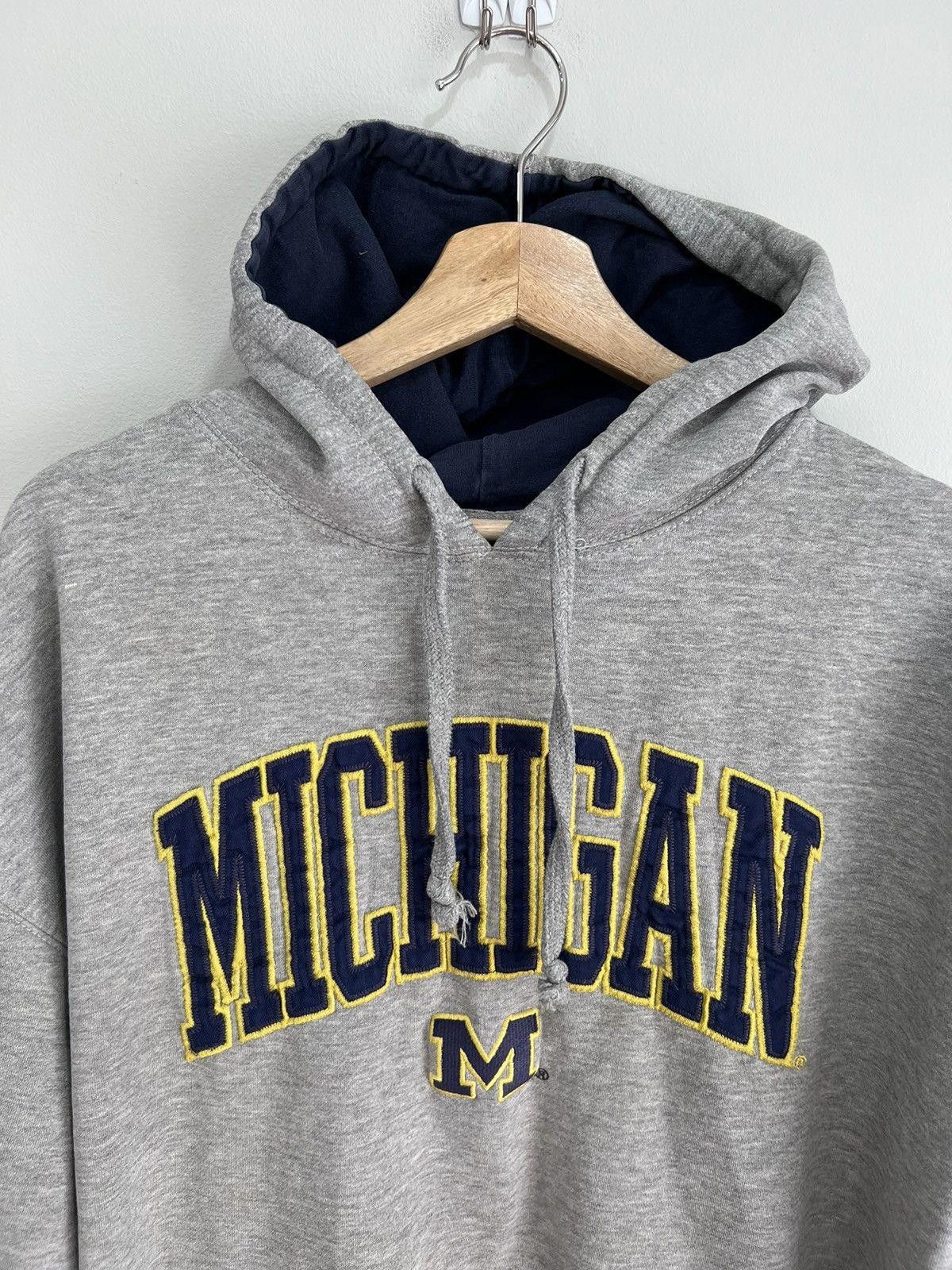 Vintage Vintage Michigan State Spellout Hoodie Sweater Size US XXL / EU 58 / 5 - 2 Thumbnail