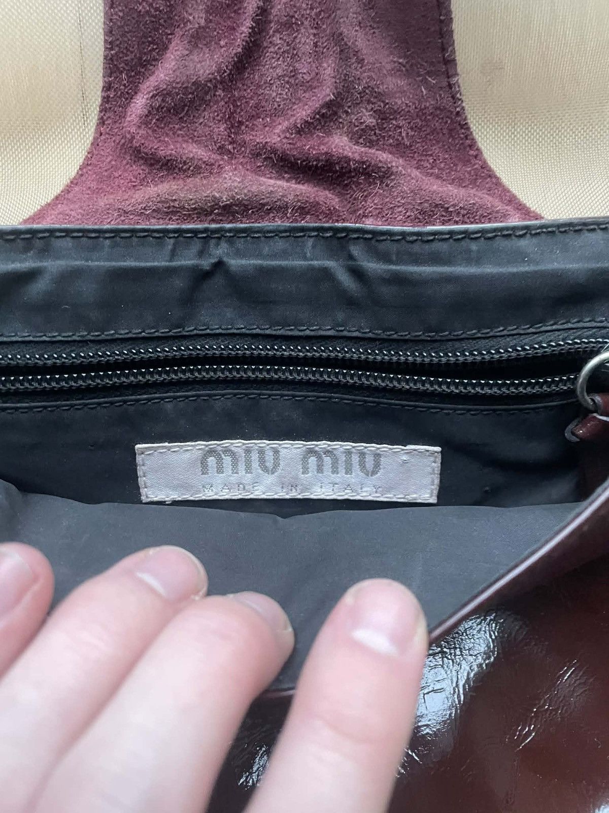 Miu Miu Very rare vintage bag Miu Miu grail item Last droppll Size ONE SIZE - 8 Thumbnail