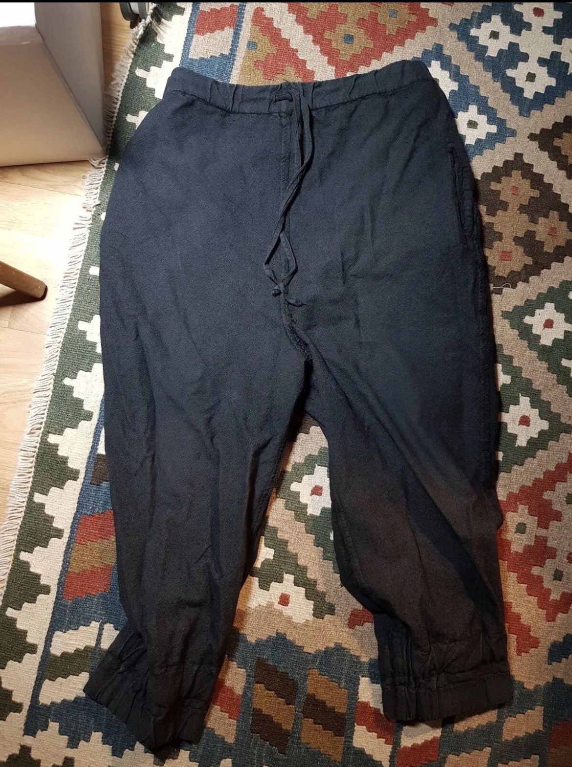 By Walid × Marvielab Marvielab/Black Trousers Sz.34 Size US 34 / EU 50 - 3 Thumbnail