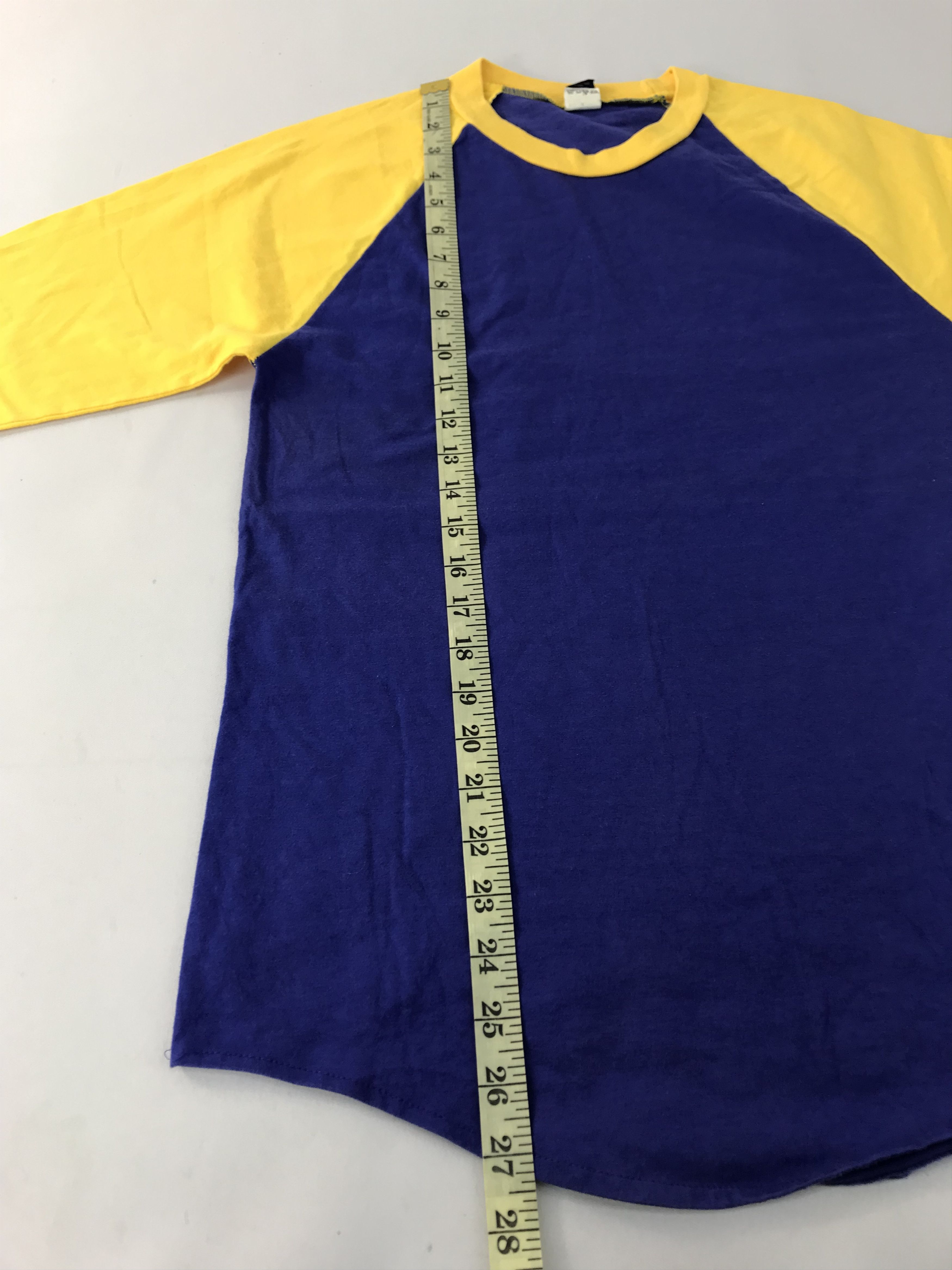 Lands' End 80s 90s Lands ‘ End Raglan 3/4 Longsleeve Plain Tee Size US S / EU 44-46 / 1 - 8 Thumbnail