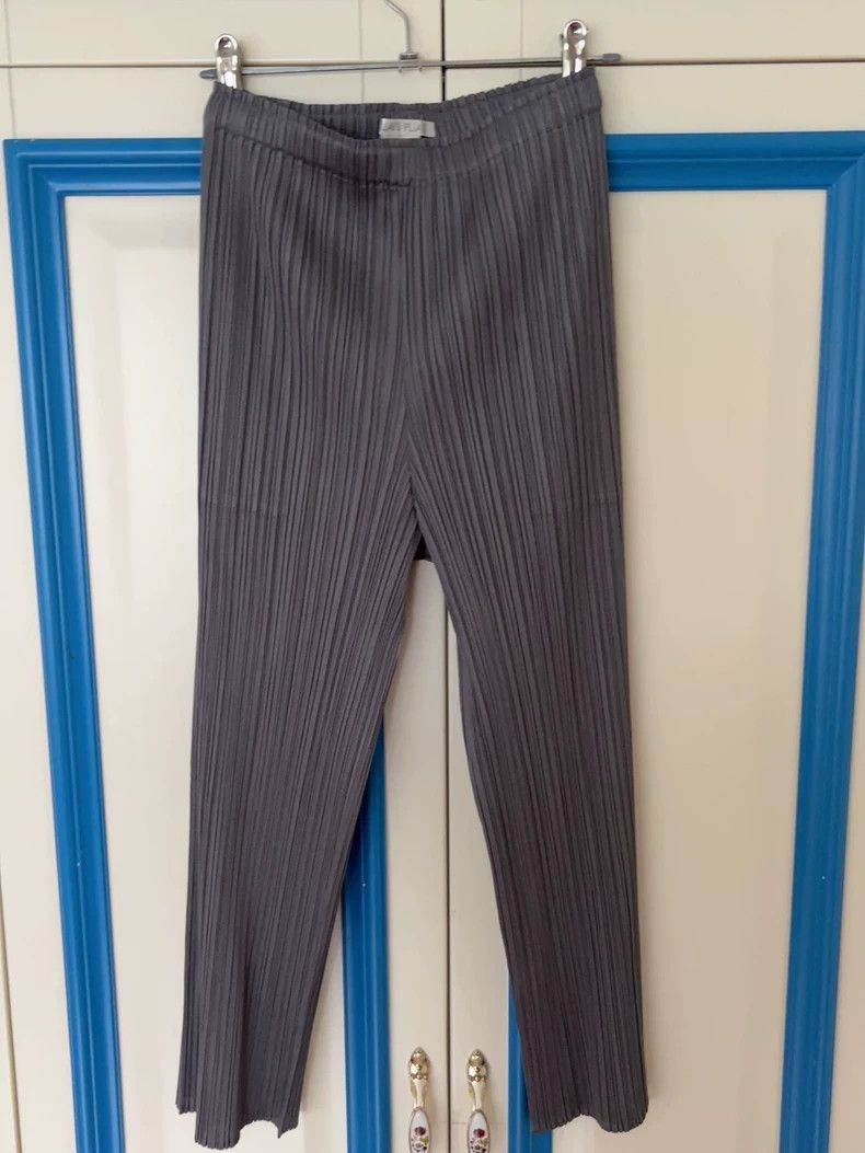 Issey Miyake Issey Miyake size:3 Grey pleated pants Size 42" / US 20 - 2 Thumbnail