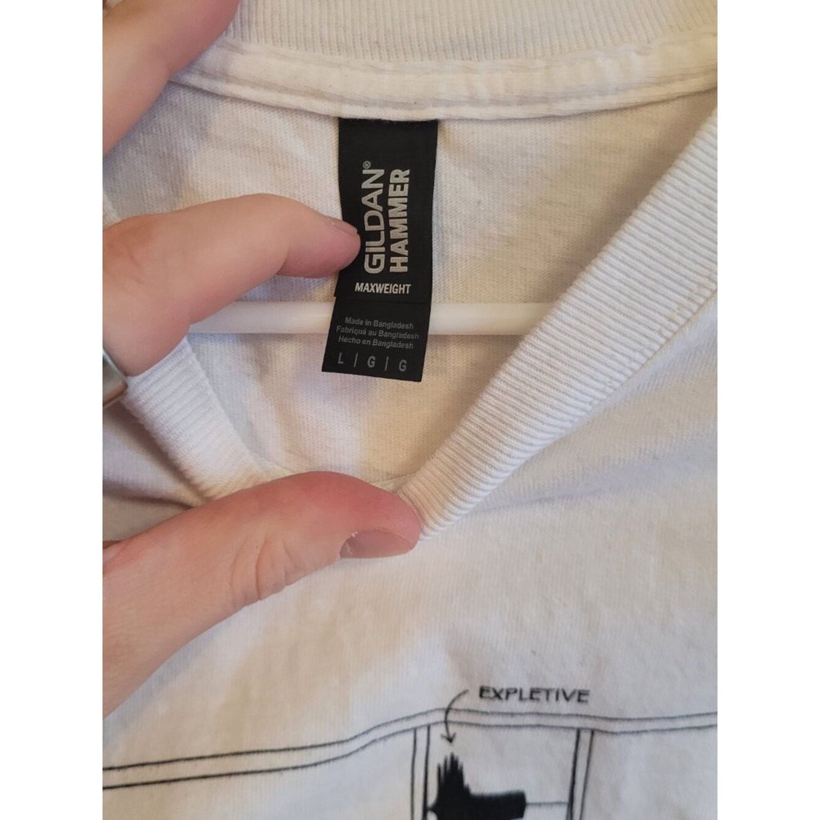 RADII Radiolab Podcast Audio Waveform DAW Graphic Tee White L Size US L / EU 52-54 / 3 - 4 Thumbnail